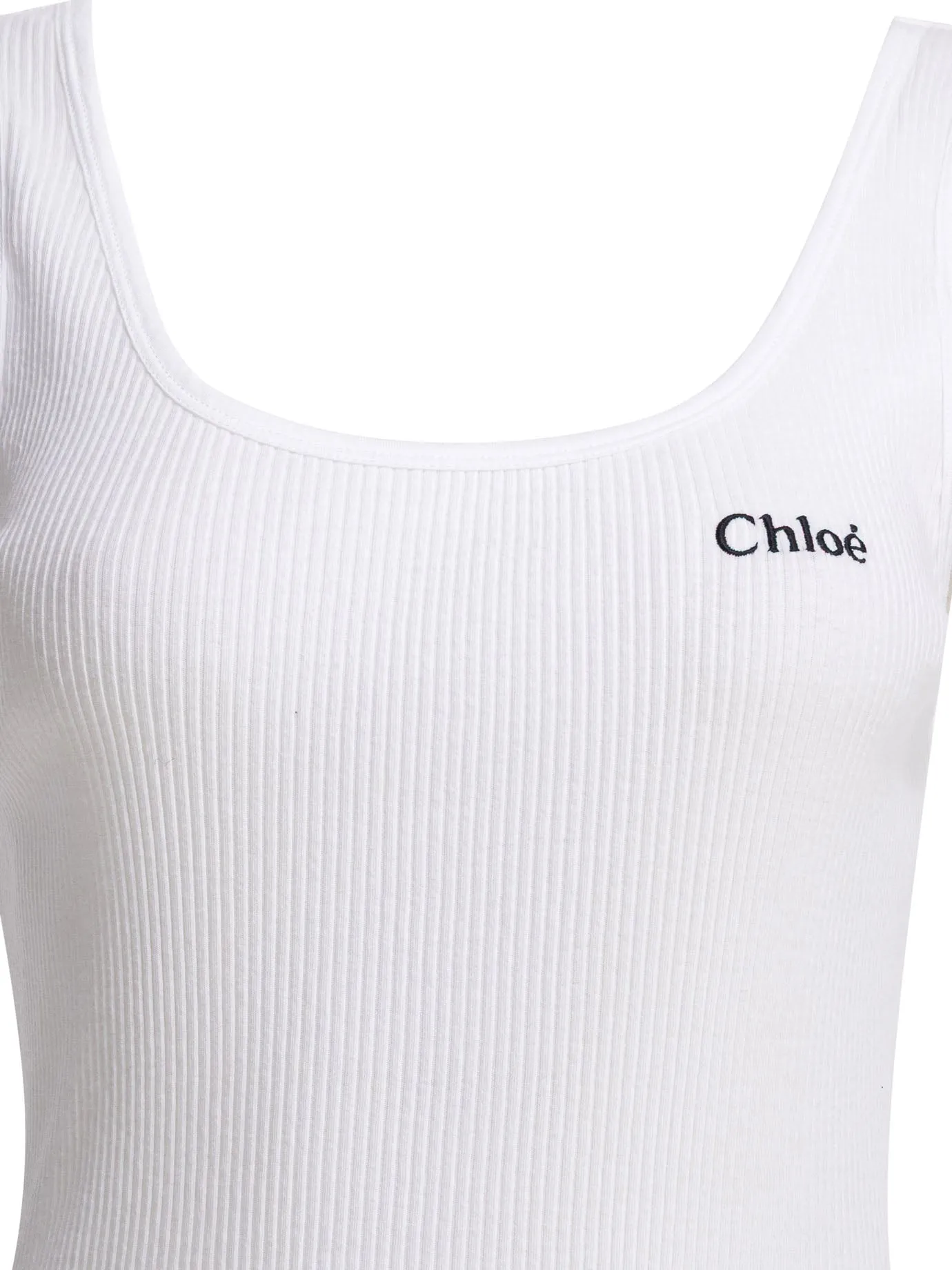 Logo Tank Top Tops White sold by Wanan Luxury product image thumbnail 3