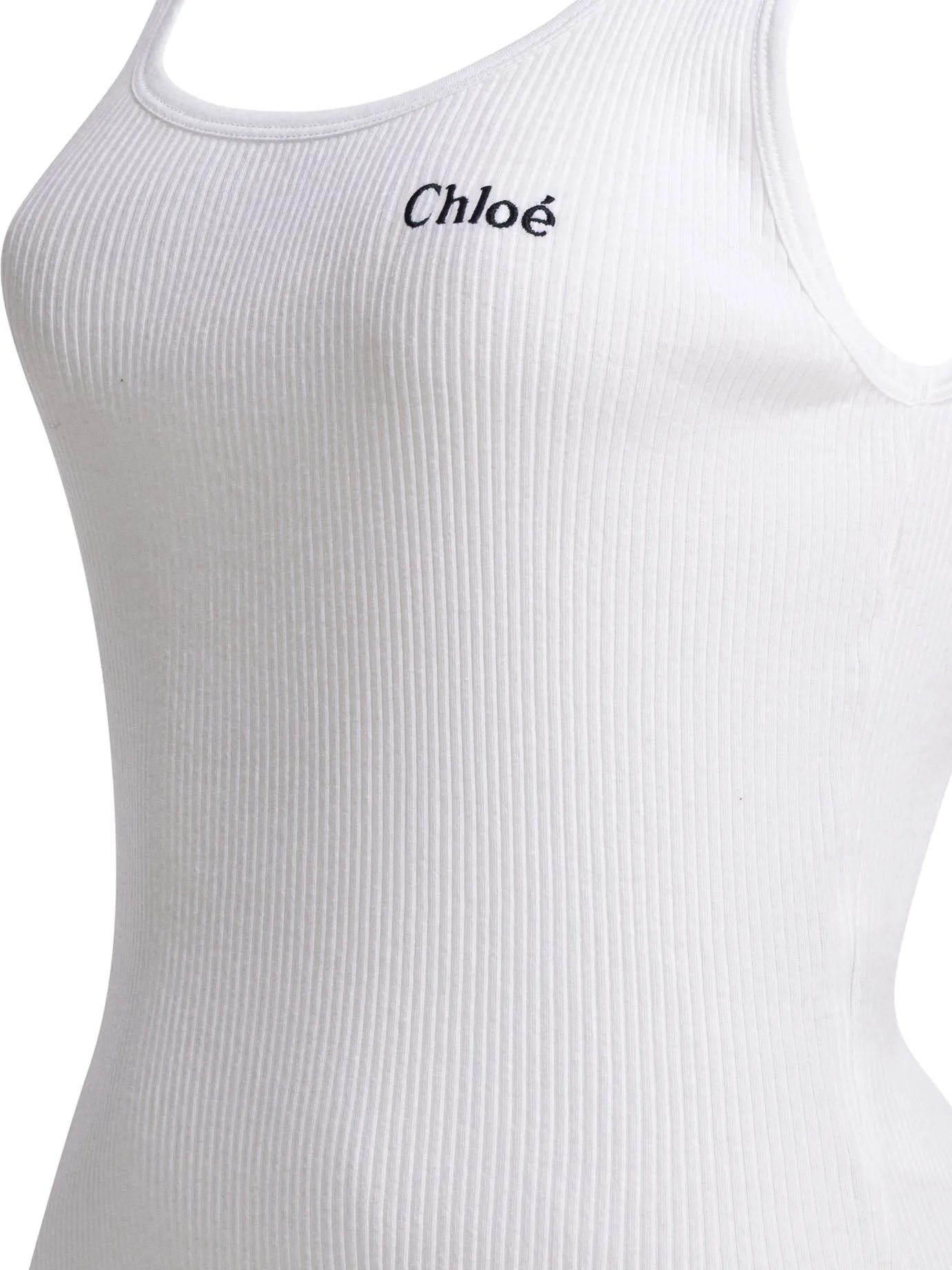 Logo Tank Top Tops White sold by Wanan Luxury product image thumbnail 4