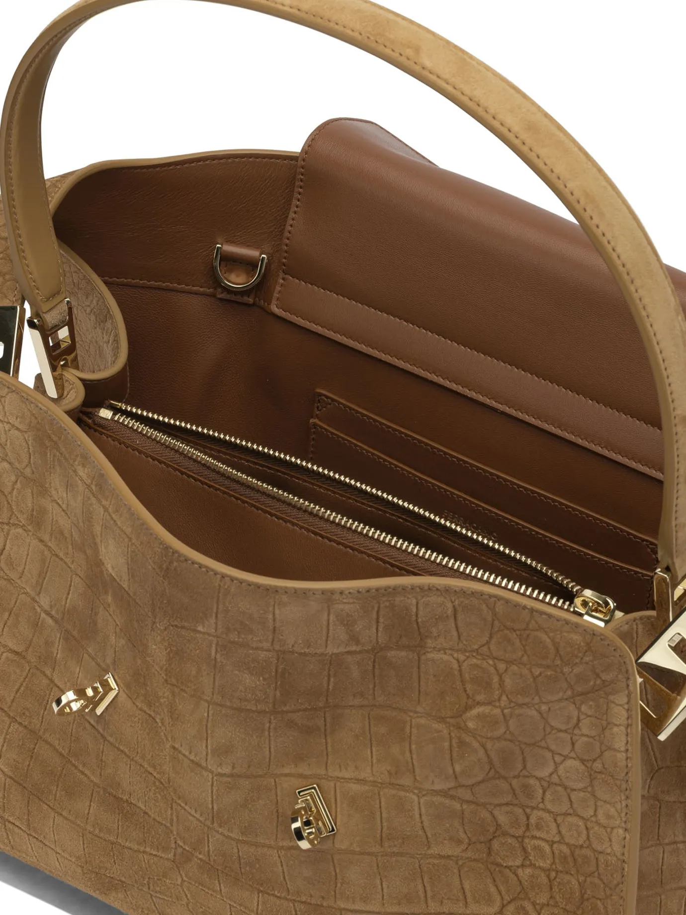 Hug Soft Shoulder Bags Brown sold by Wanan Luxury product image thumbnail 5