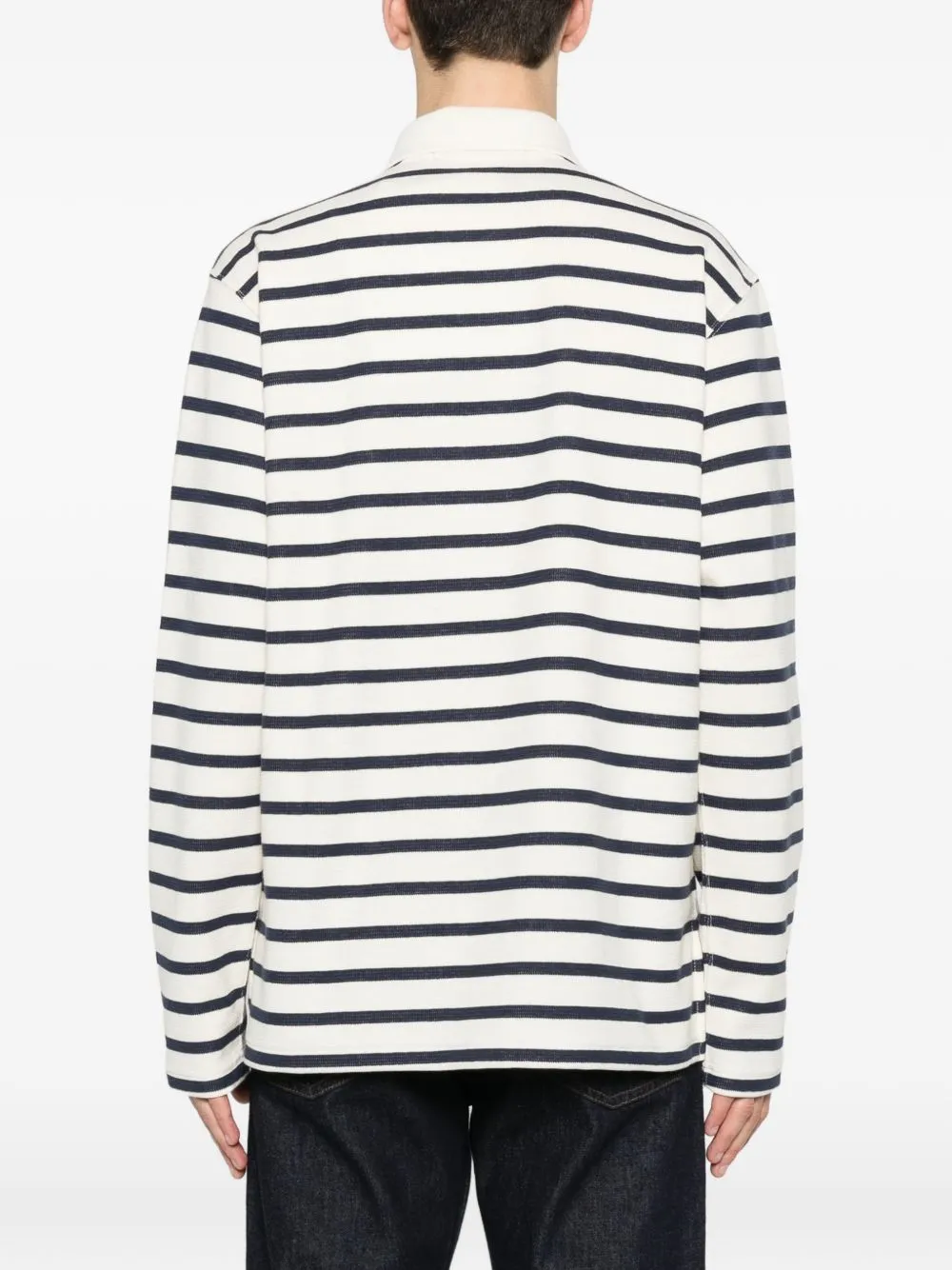 Striped Cotton Polo Shirt sold by Wanan Luxury product image thumbnail 5