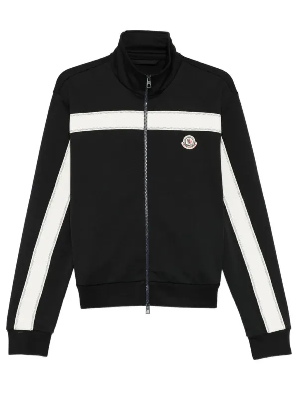 Contrast Panel Track Jacket made by Moncler