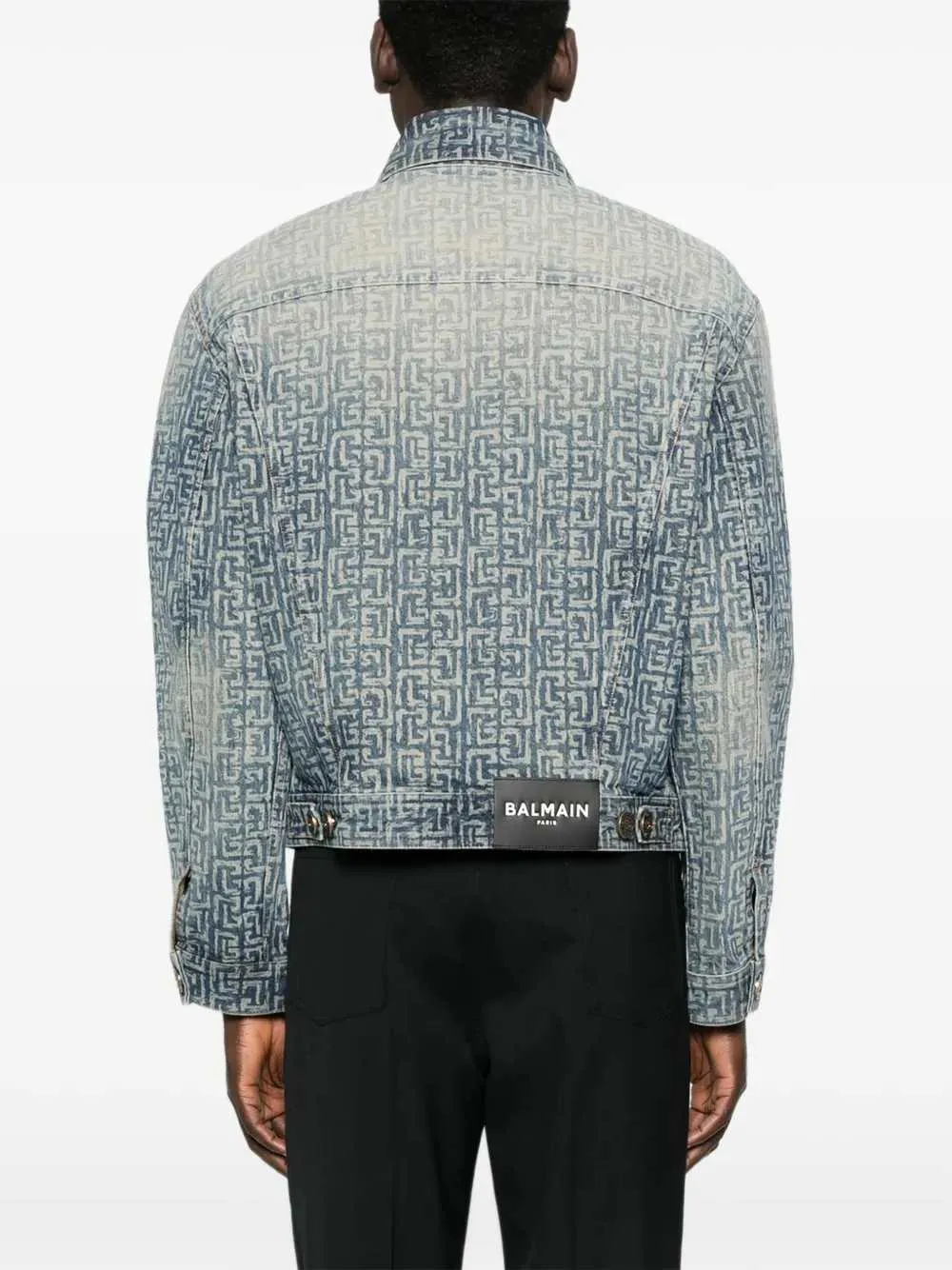 Monogrammed Denim Jacket sold by Wanan Luxury product image thumbnail 4