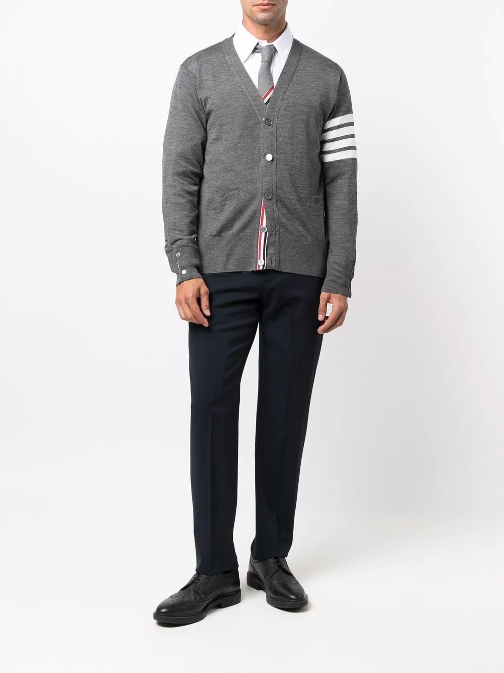 Cardigan With Stripes sold by Wanan Luxury product image thumbnail 2