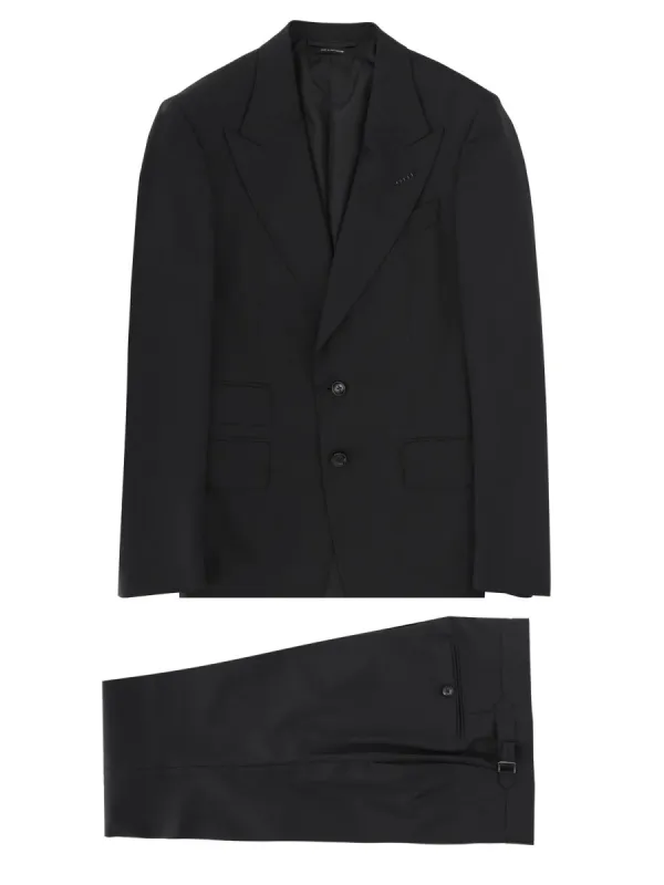 "Grand Overcheck Shelton" Suit made by Tom Ford