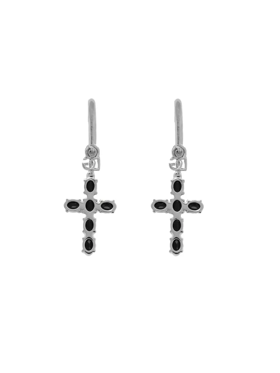 Earrings With Crystal Crosses sold by Wanan Luxury product image thumbnail 2