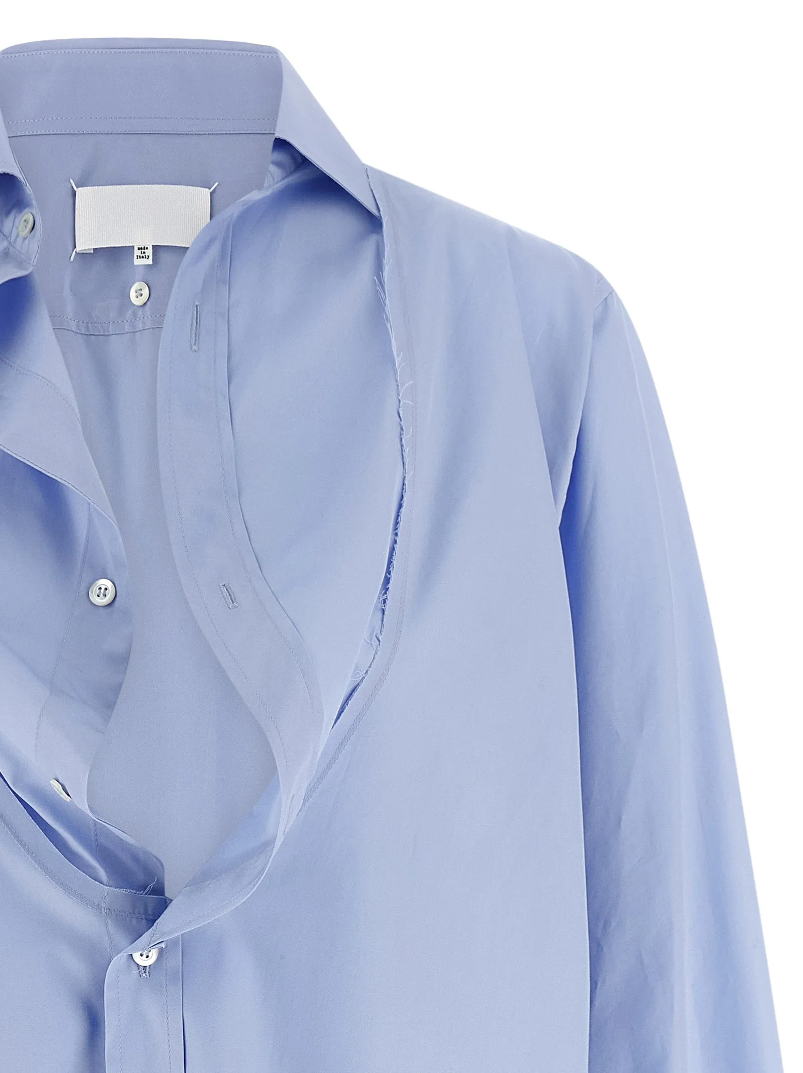 Poplin Shirt Shirt And Blouse Light Blue sold by Wanan Luxury product image thumbnail 4