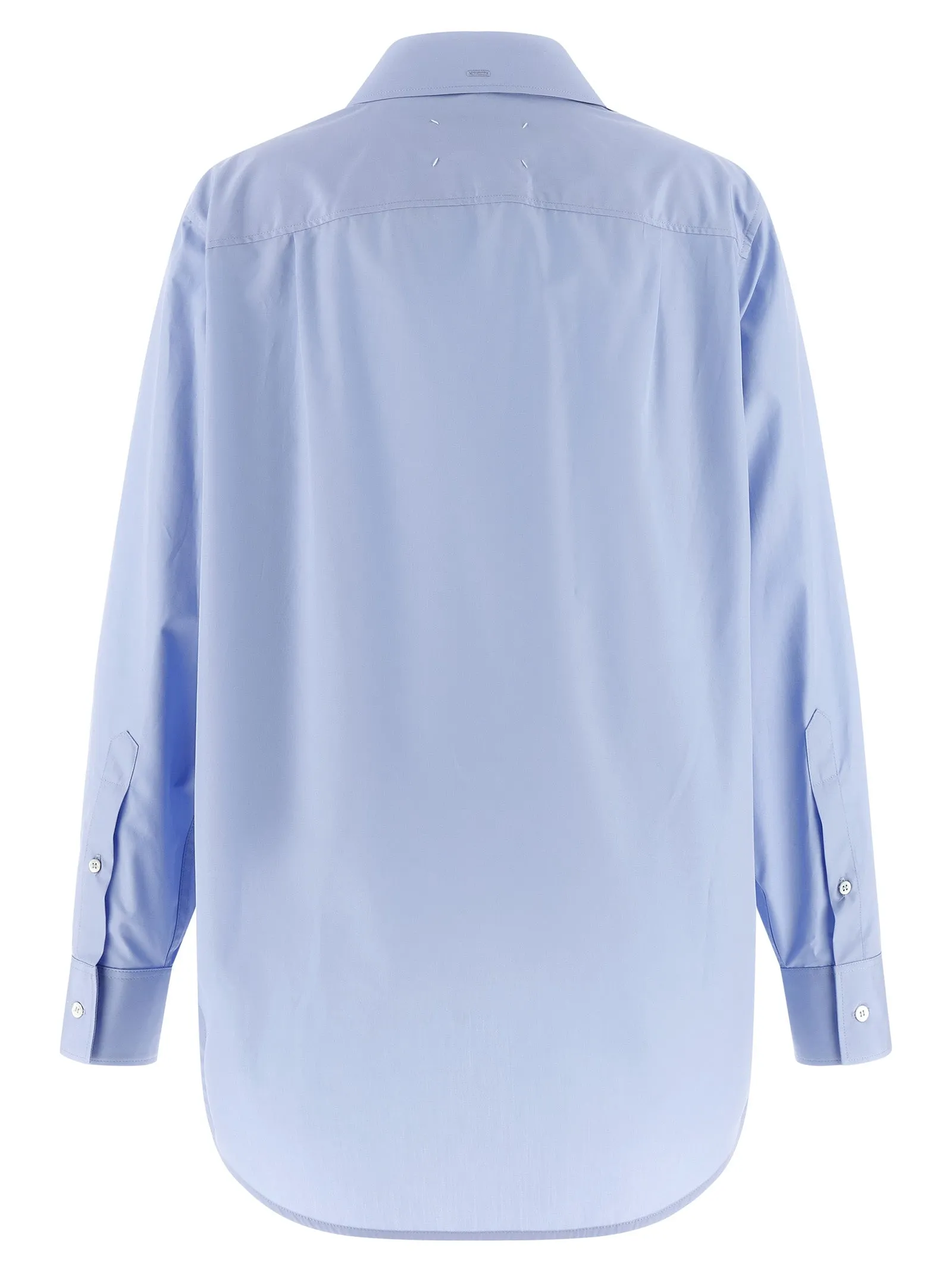 Poplin Shirt Shirt And Blouse Light Blue sold by Wanan Luxury product image thumbnail 3