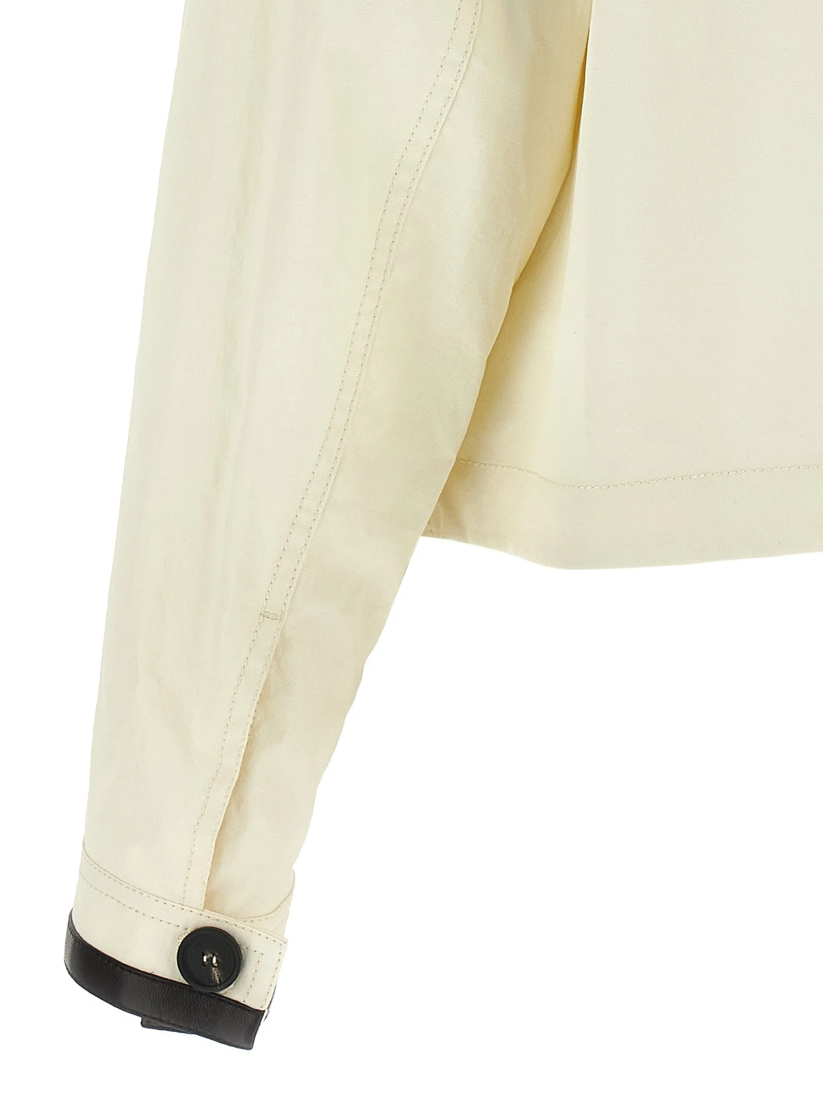Tech Linen Jacket Puffer Jackets White sold by Wanan Luxury product image thumbnail 4