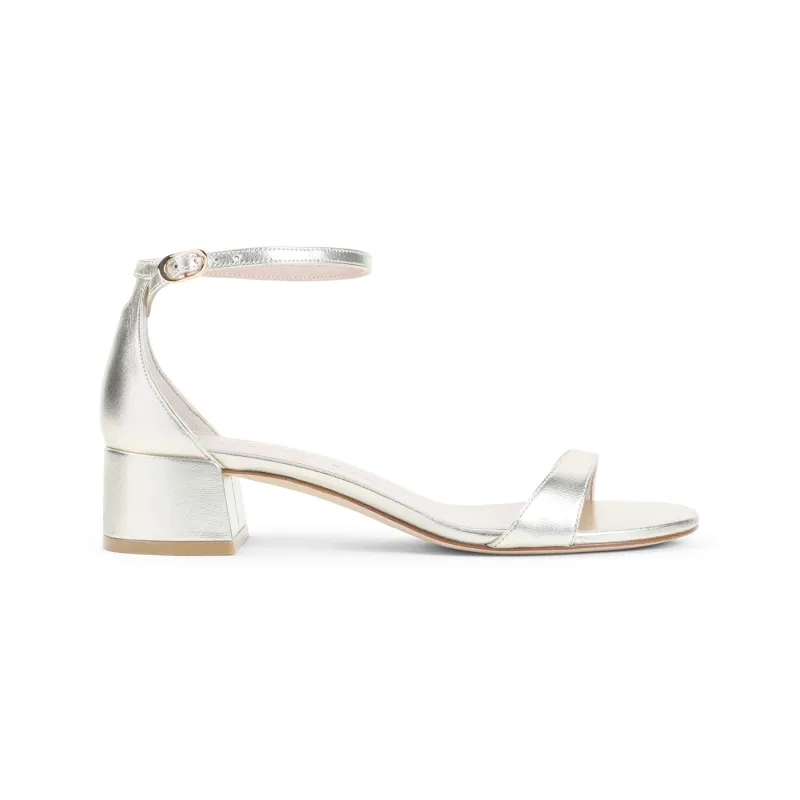 Sandals Metallic made by Stuart Weitzman