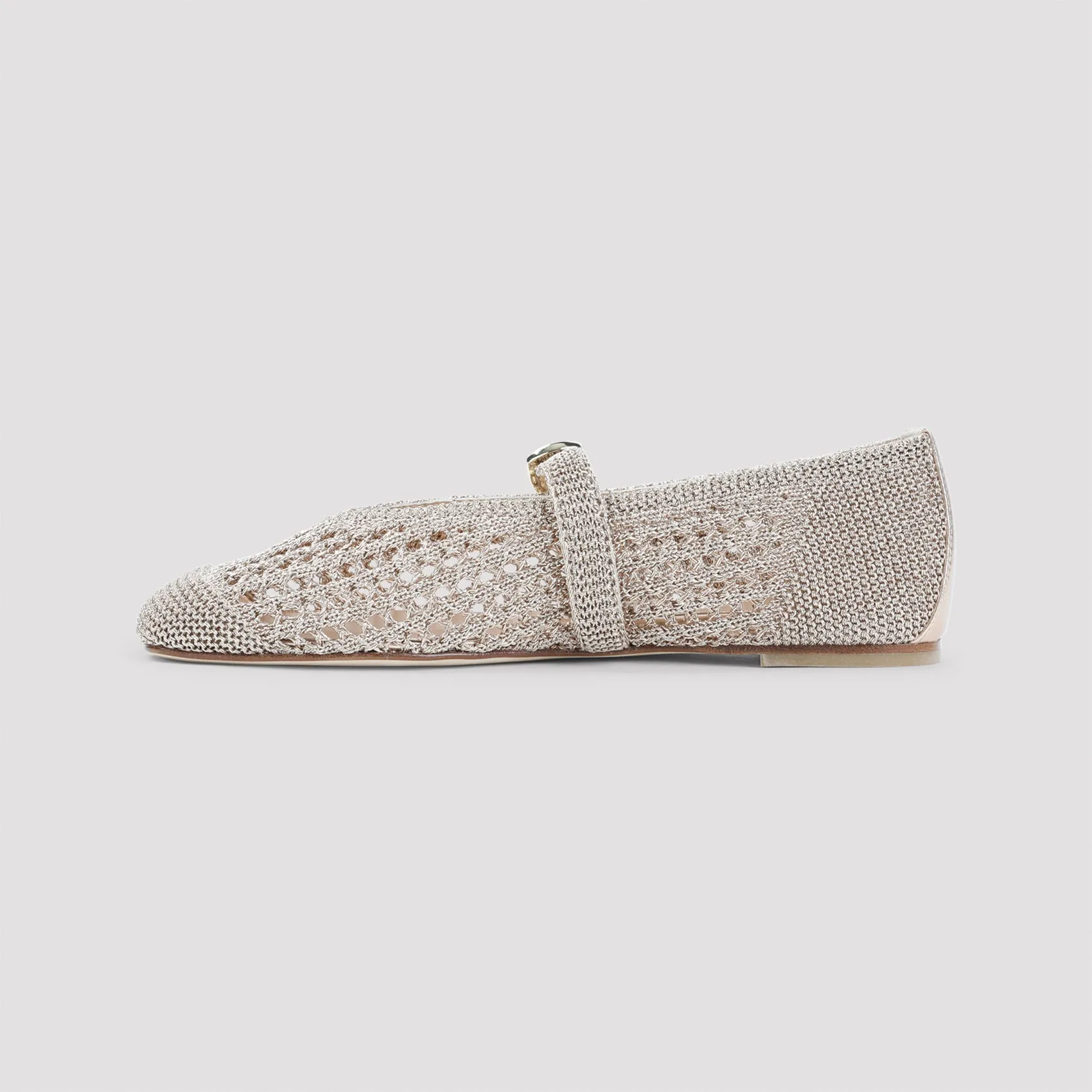 Ballerinas Metallic sold by Wanan Luxury product image thumbnail 3