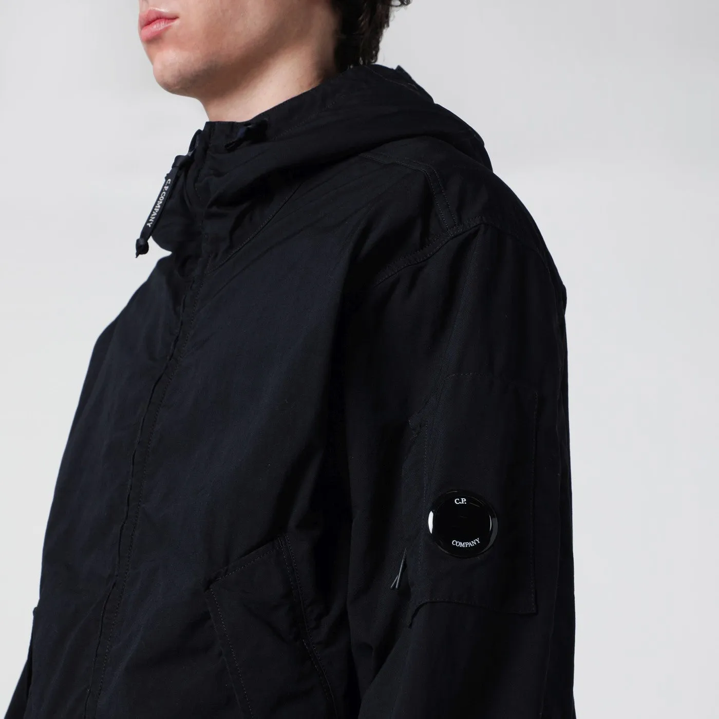 Flatt Nylon Hooded Jacket Total Eclipse sold by Wanan Luxury product image thumbnail 2