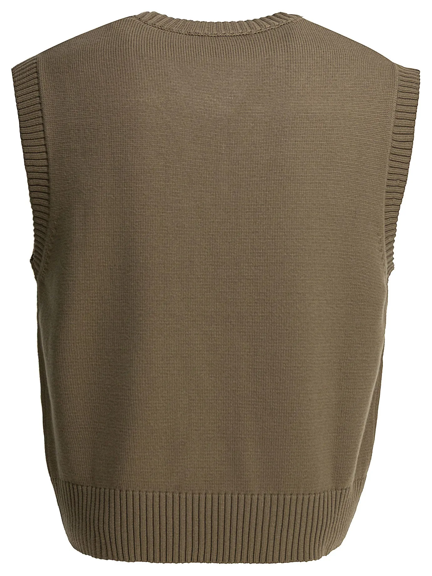 Logo Vest Knitwear Beige sold by Wanan Luxury product image thumbnail 2