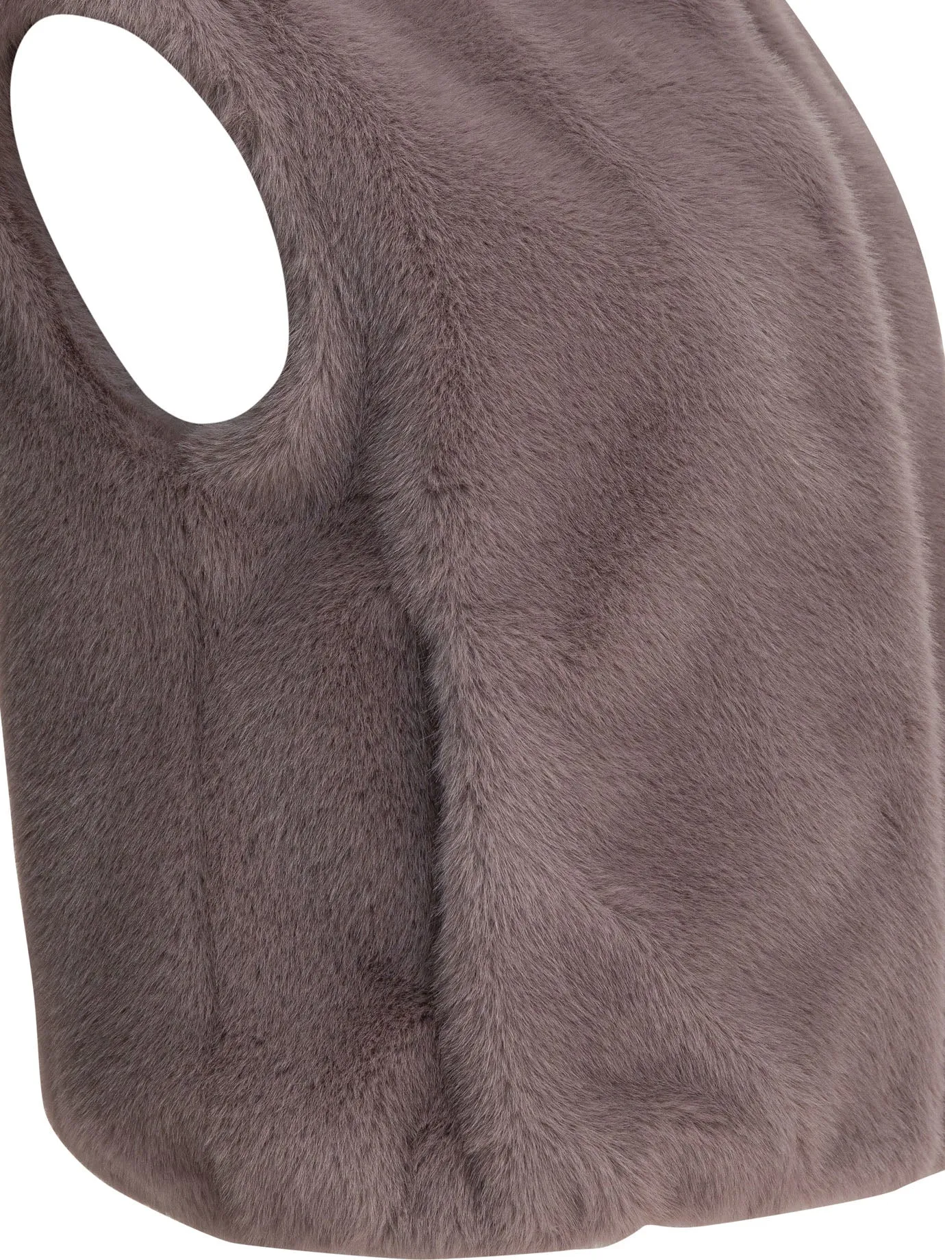 Sleeveless Faux Fur Jacket Jackets And Coats Pink sold by Wanan Luxury product image thumbnail 4