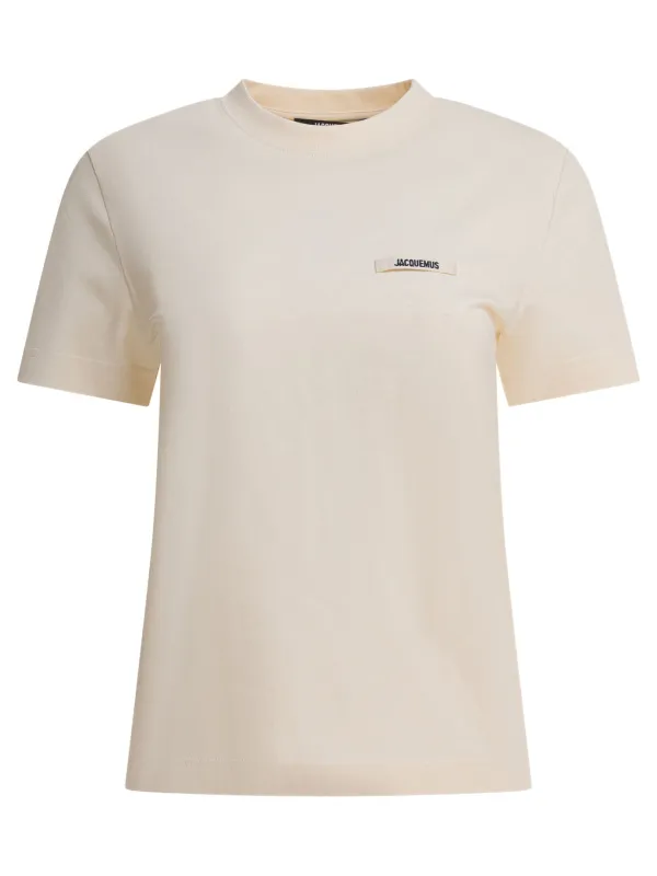 Gros Grain T-Shirts Beige made by Jacquemus