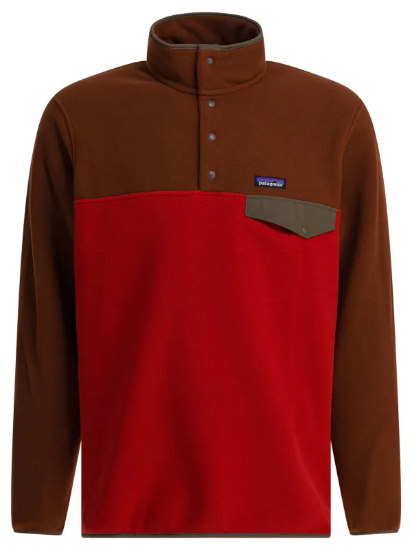 Lightweight Synchilla Snap-T Fleece Sweatshirts Red sold by Wanan Luxury