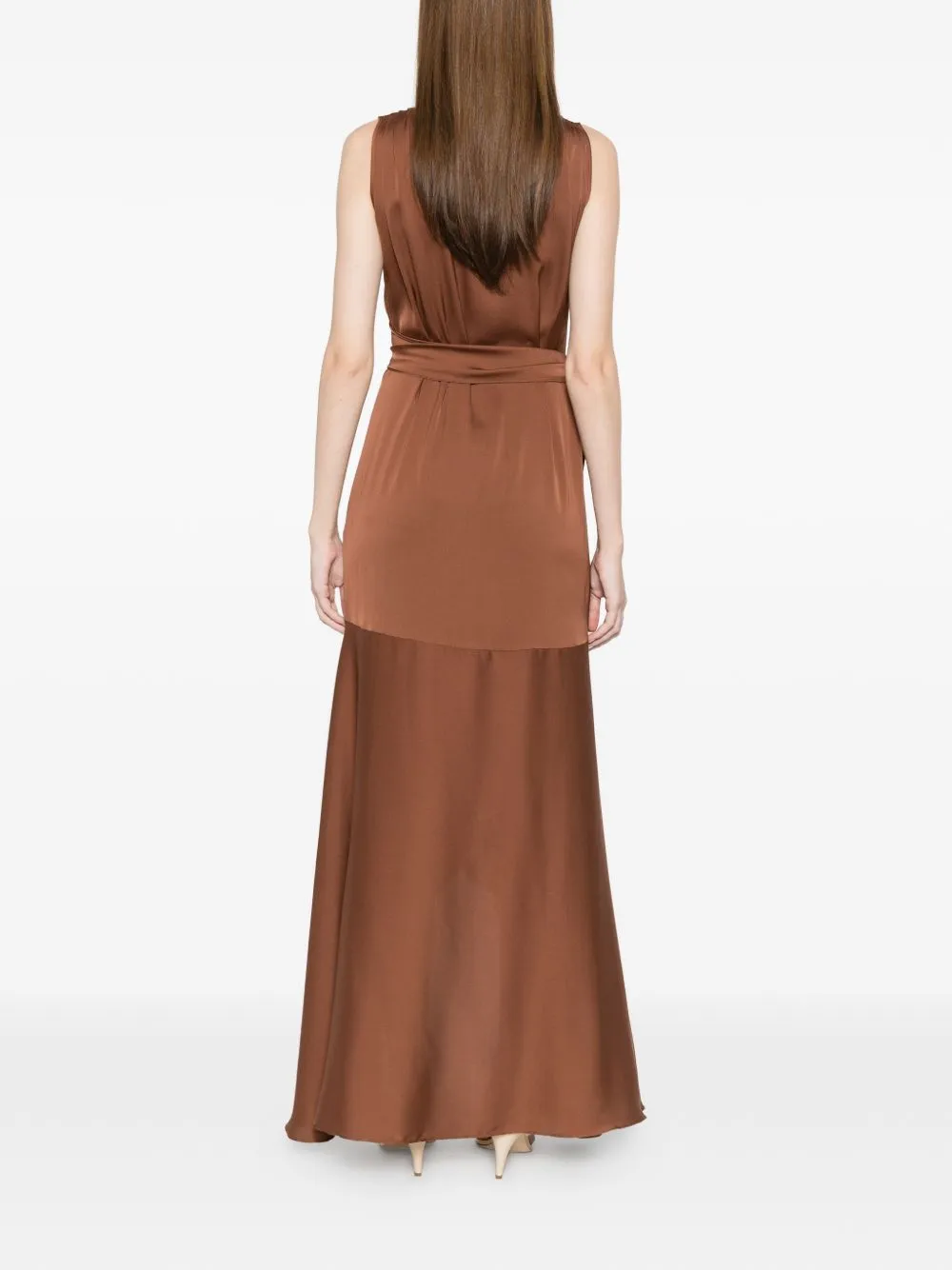 Shangri Silk Long Dress sold by Wanan Luxury product image thumbnail 2