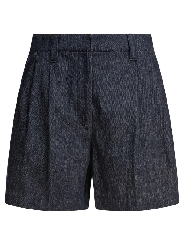 Baggy Shorts Blue sold by Wanan Luxury