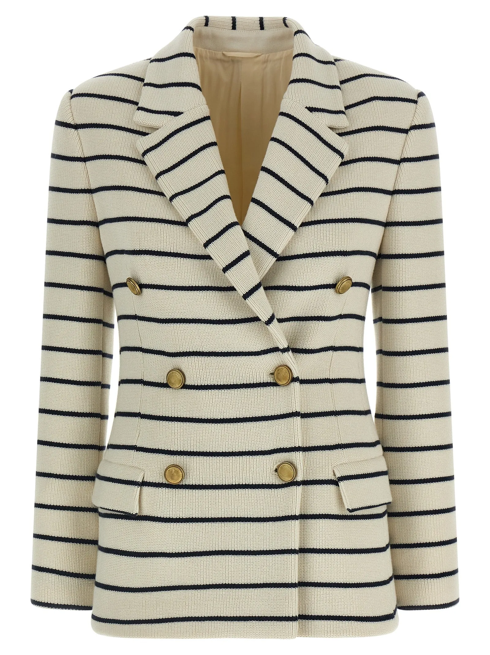 Striped Sweater Blazer Multicolor sold by Wanan Luxury