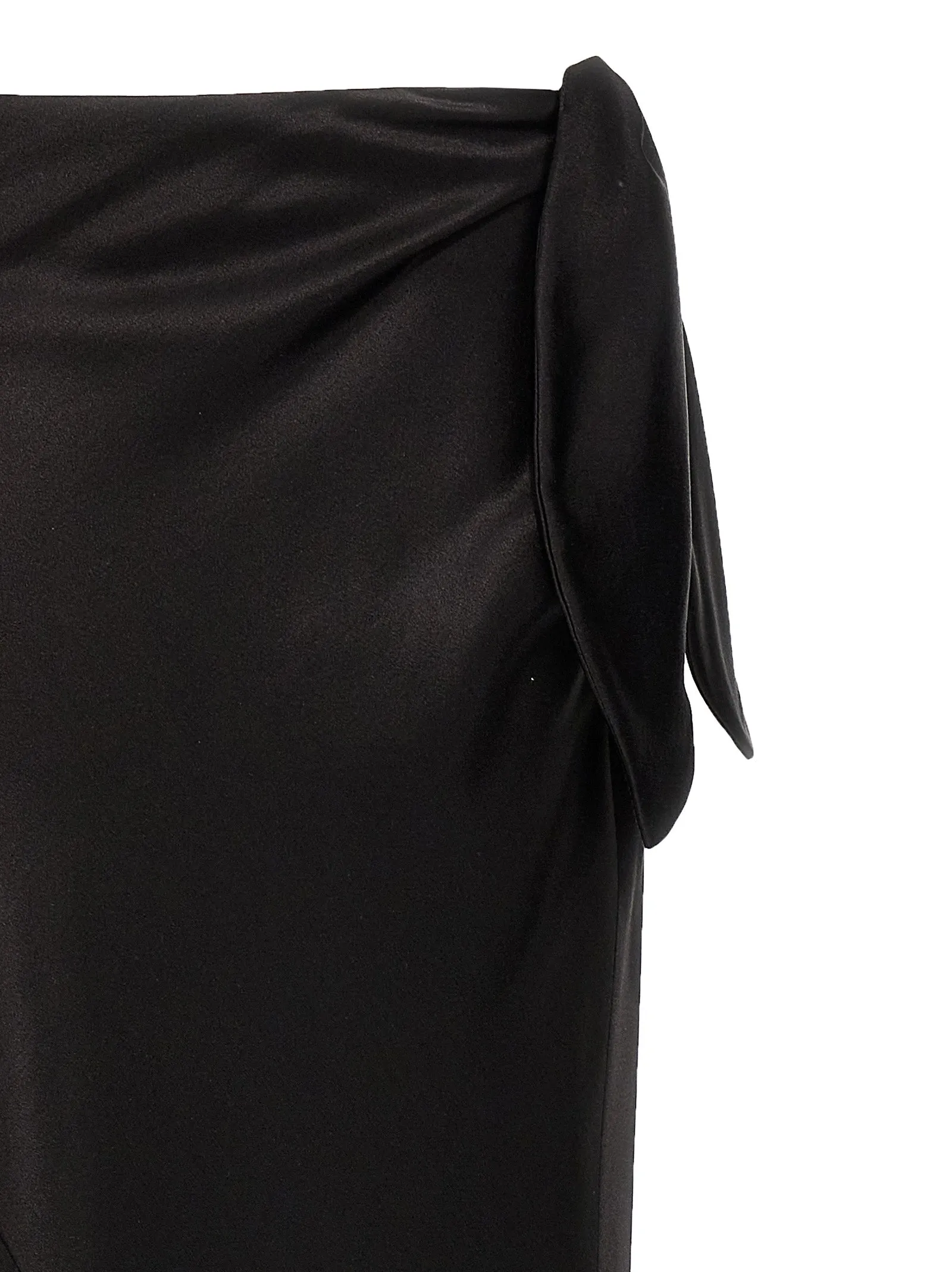 Knot Maxi Skirt Skirts Black sold by Wanan Luxury product image thumbnail 3