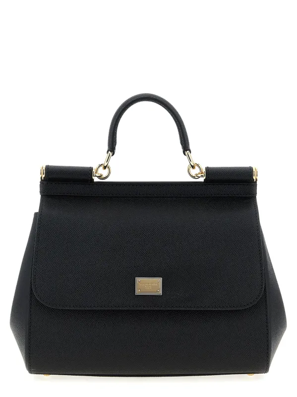 Sicily Hand Bags Black made by Dolce & Gabanna