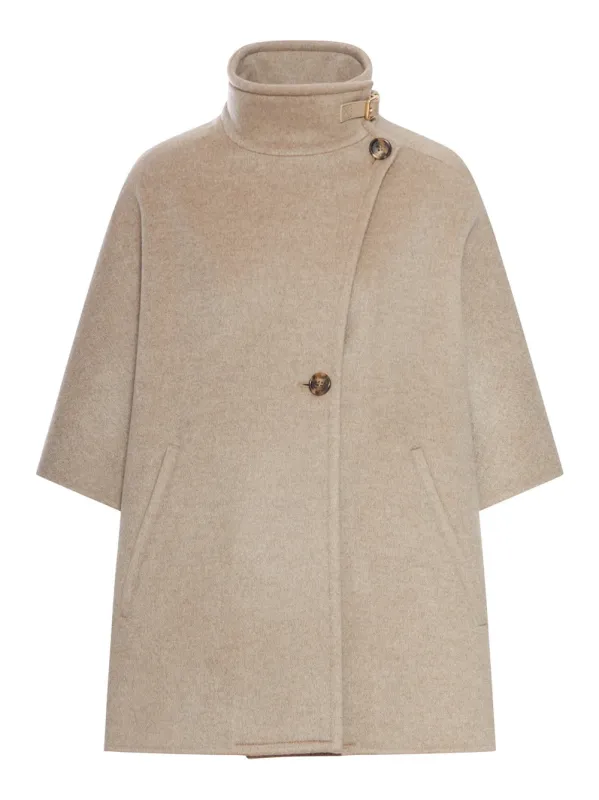 Lightweight Cashmere Drap Cape sold by Wanan Luxury