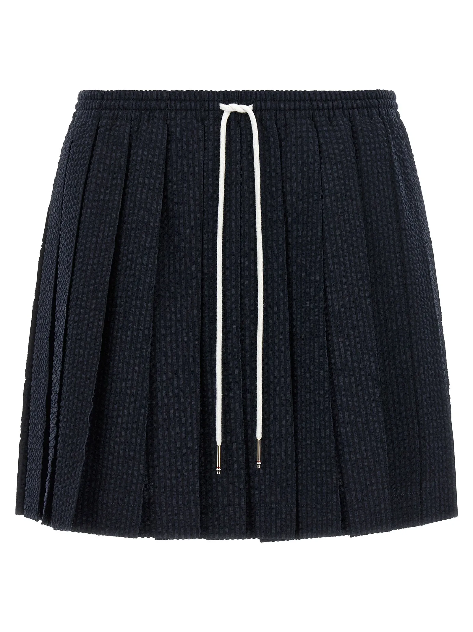 Striped Skirt Skirts Blue sold by Wanan Luxury