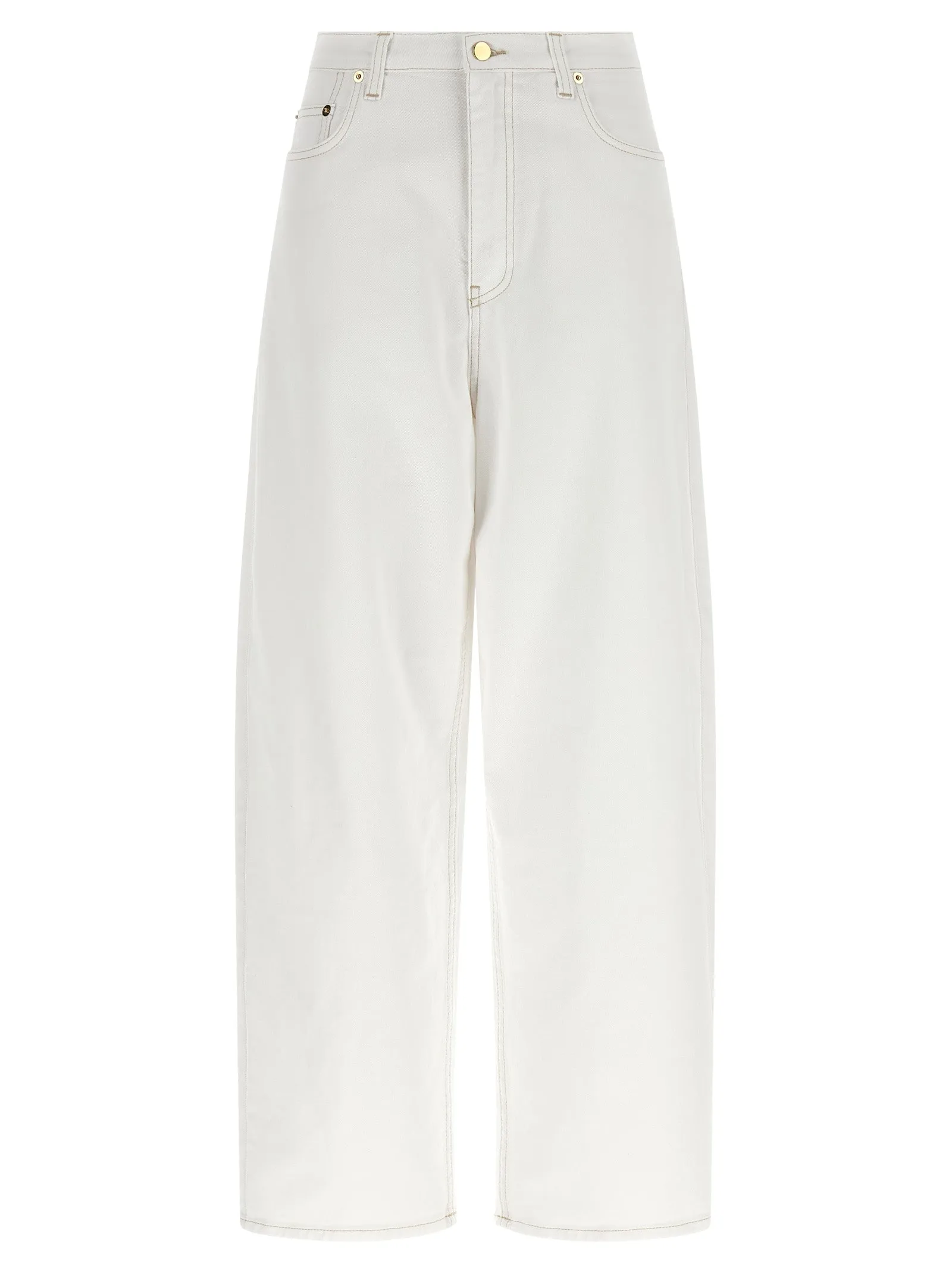High Waist Jeans White sold by Wanan Luxury