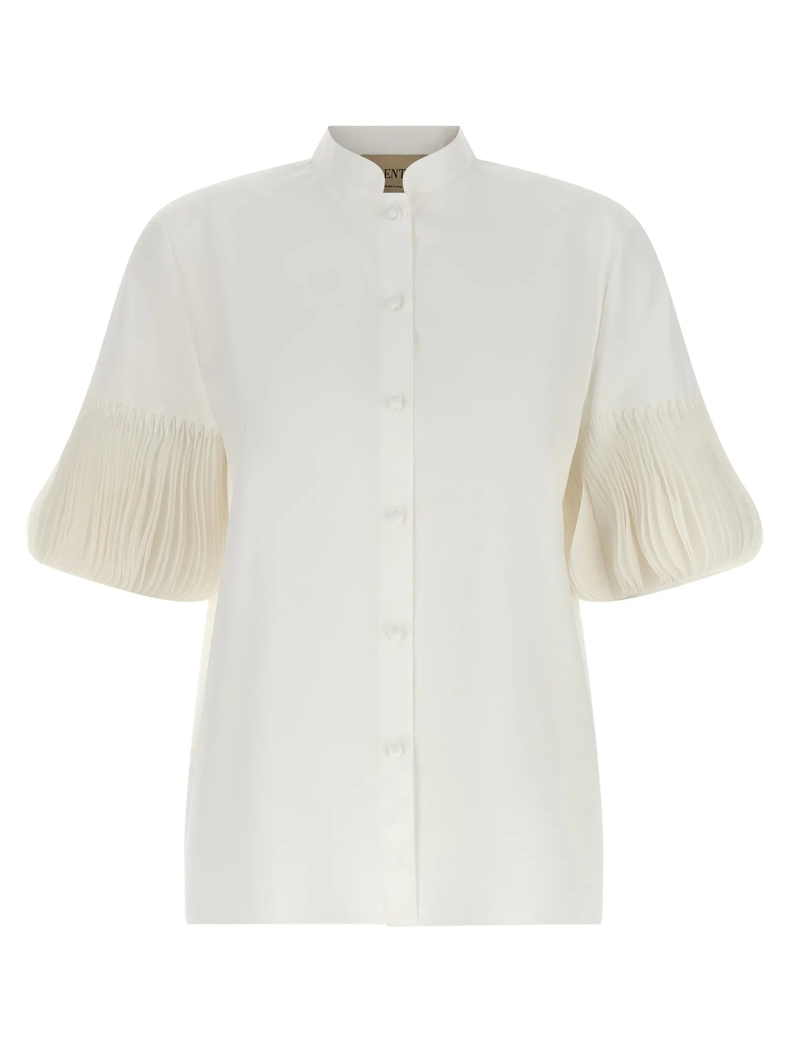Valentino Garavani Poplin Embroidered Shirt Shirt And Blouse White sold by Wanan Luxury