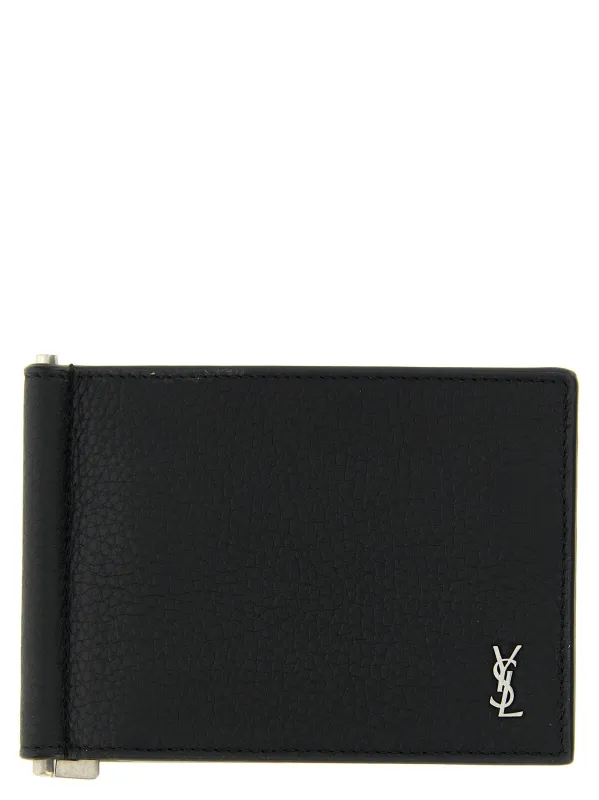 Tiny Cassandre Wallets And Card Holders Black sold by Wanan Luxury