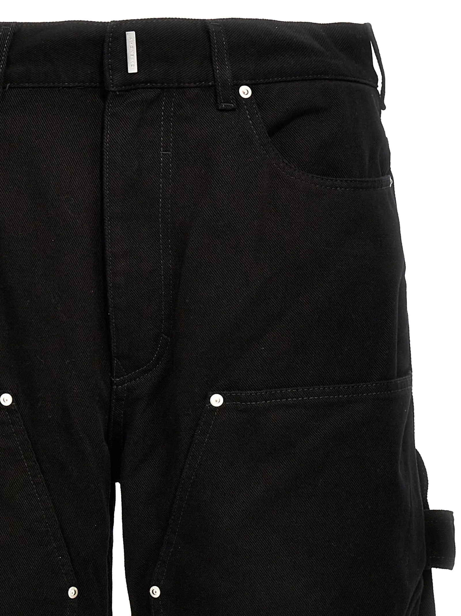 Zip Off Carpenter Jeans Black sold by Wanan Luxury product image thumbnail 4