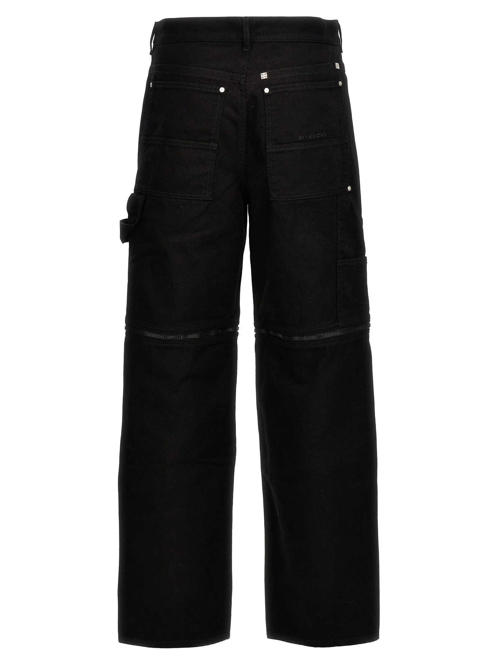 Zip Off Carpenter Jeans Black sold by Wanan Luxury product image thumbnail 3