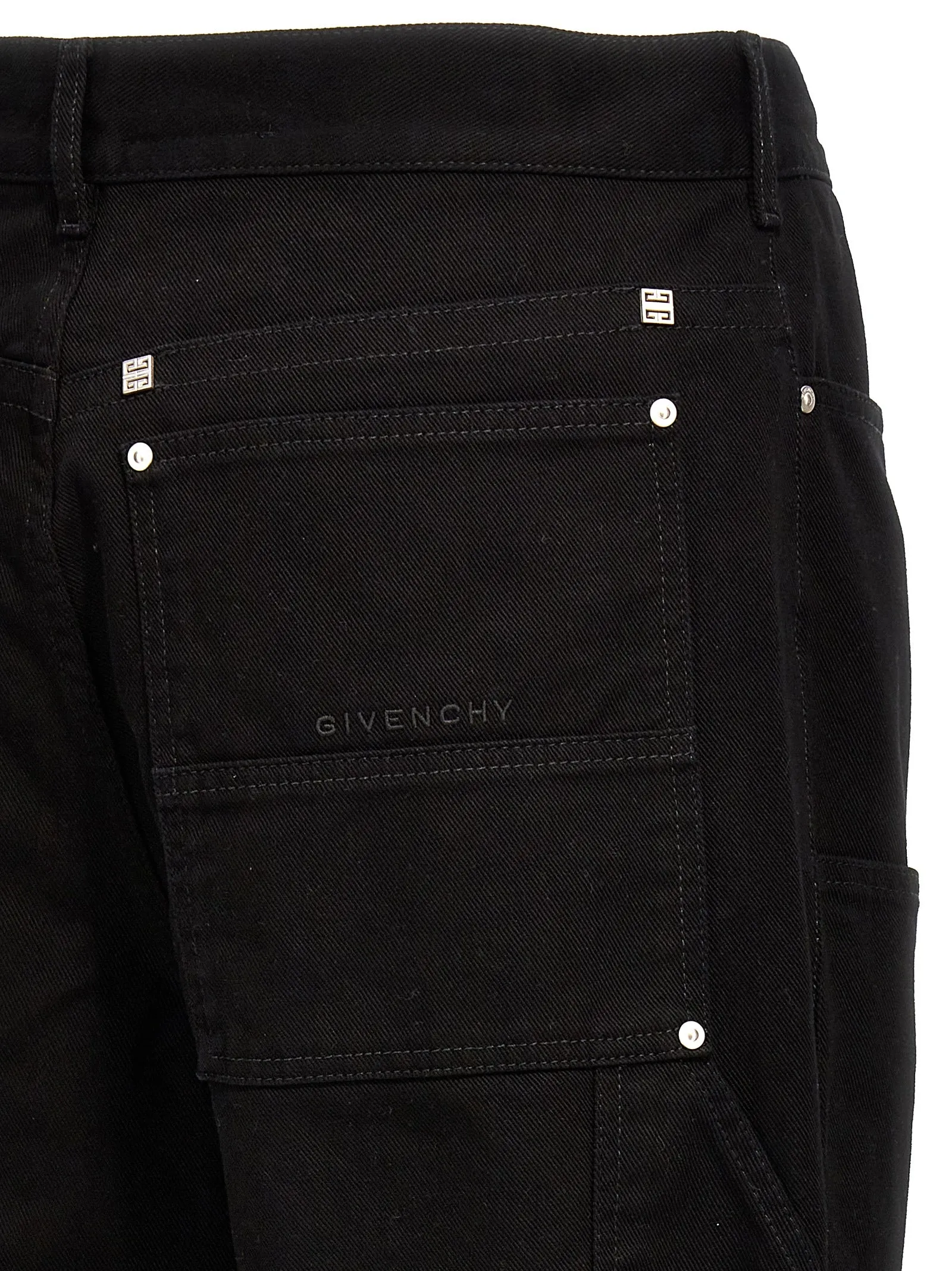 Zip Off Carpenter Jeans Black sold by Wanan Luxury product image thumbnail 5