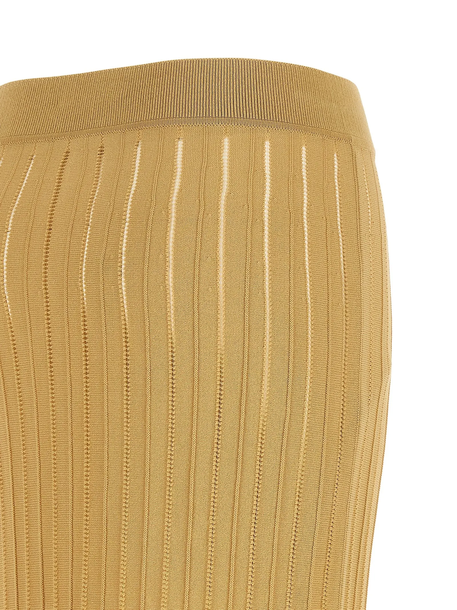 Fringed Skirt Skirts Beige sold by Wanan Luxury product image thumbnail 4