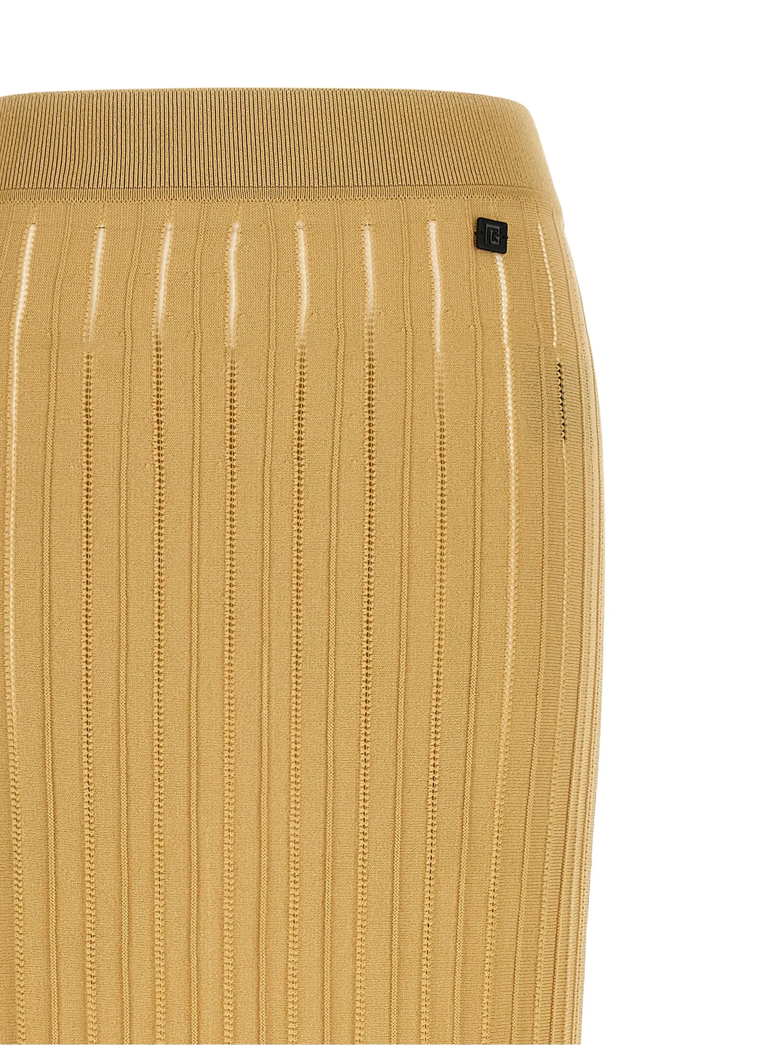 Fringed Skirt Skirts Beige sold by Wanan Luxury product image thumbnail 3