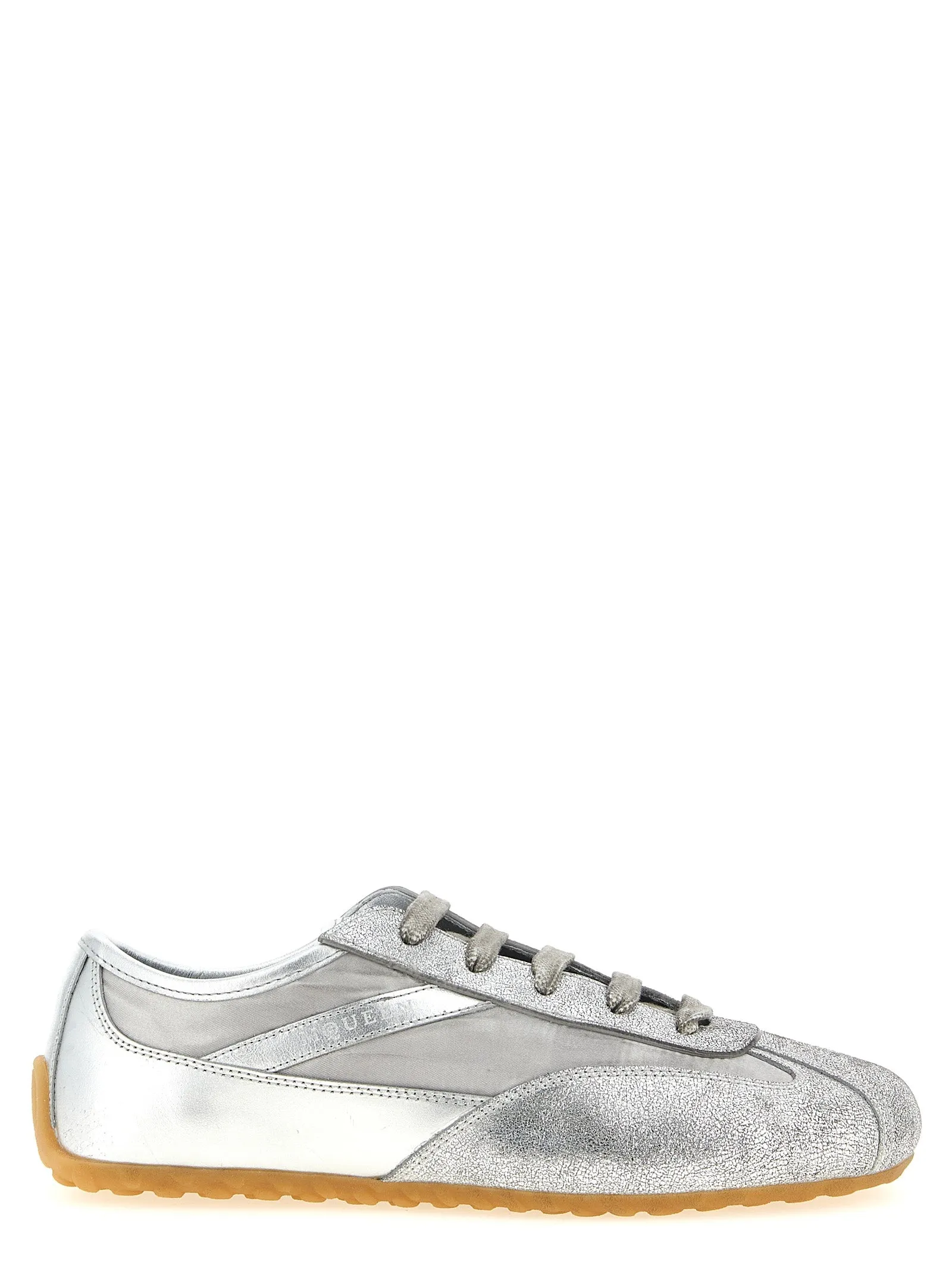 Boxe Basse Sneakers Silver sold by Wanan Luxury