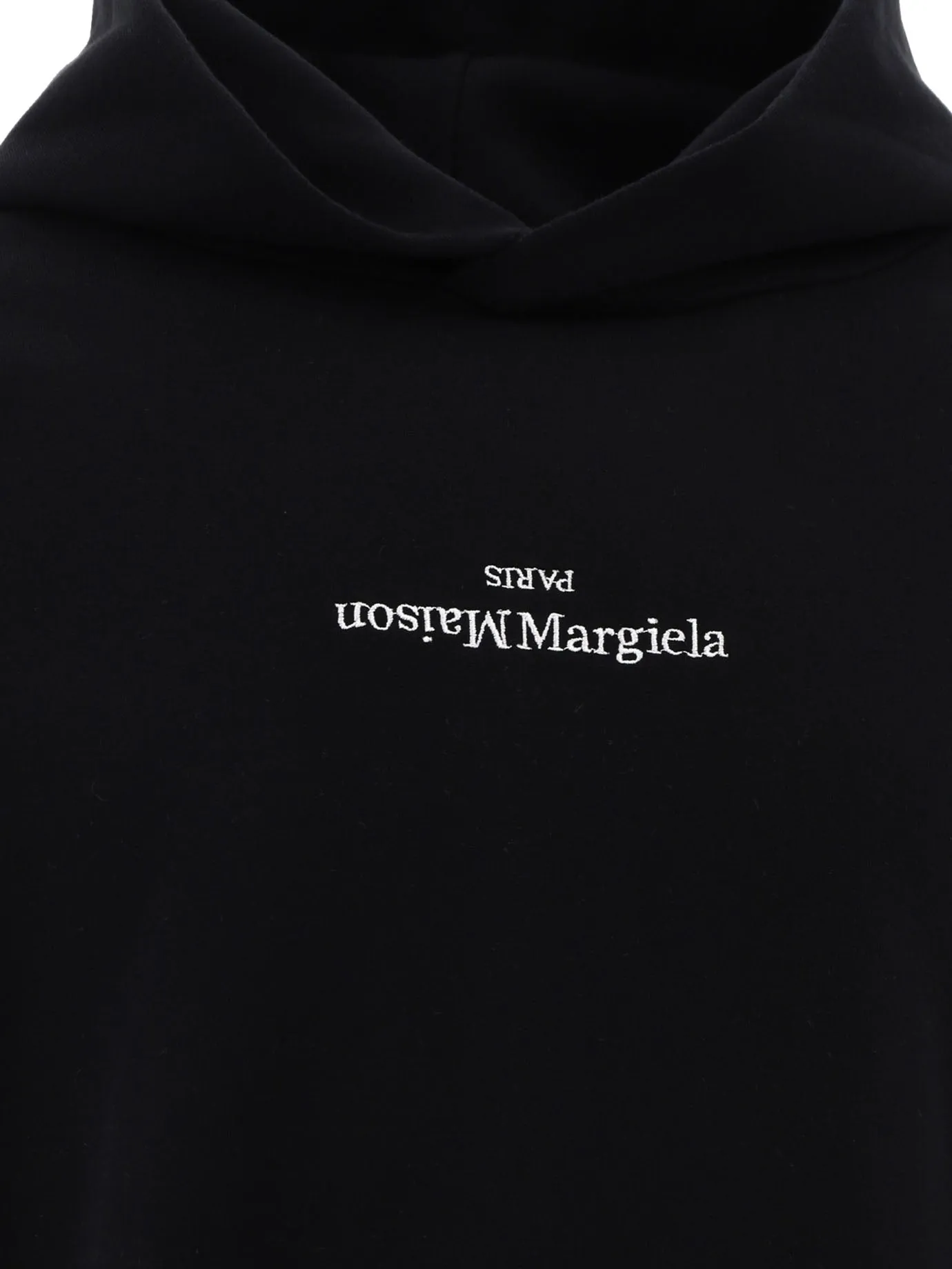 Hoodie With Logo Sweatshirts Black sold by Wanan Luxury product image thumbnail 3