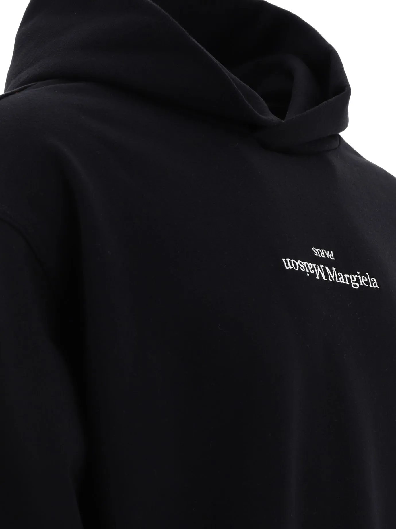 Hoodie With Logo Sweatshirts Black sold by Wanan Luxury product image thumbnail 4