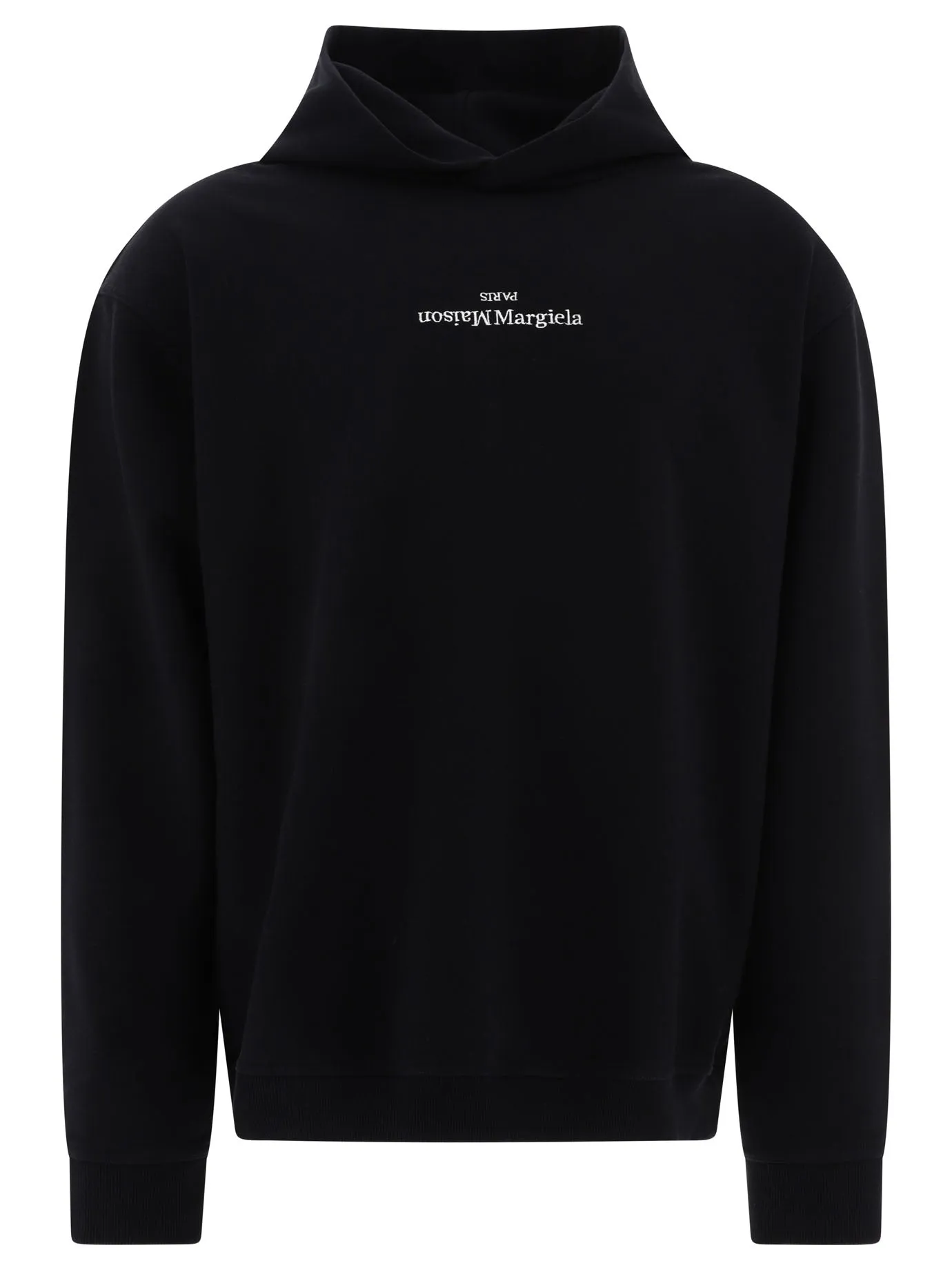 Hoodie With Logo Sweatshirts Black sold by Wanan Luxury