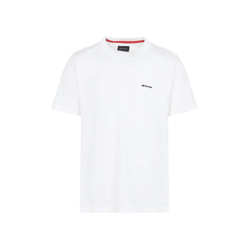 T-Shirts White made by Kiton