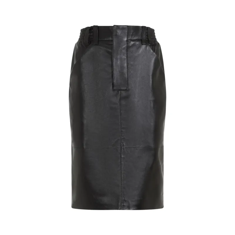 Midi Skirts Black made by Yves Saint Laurent