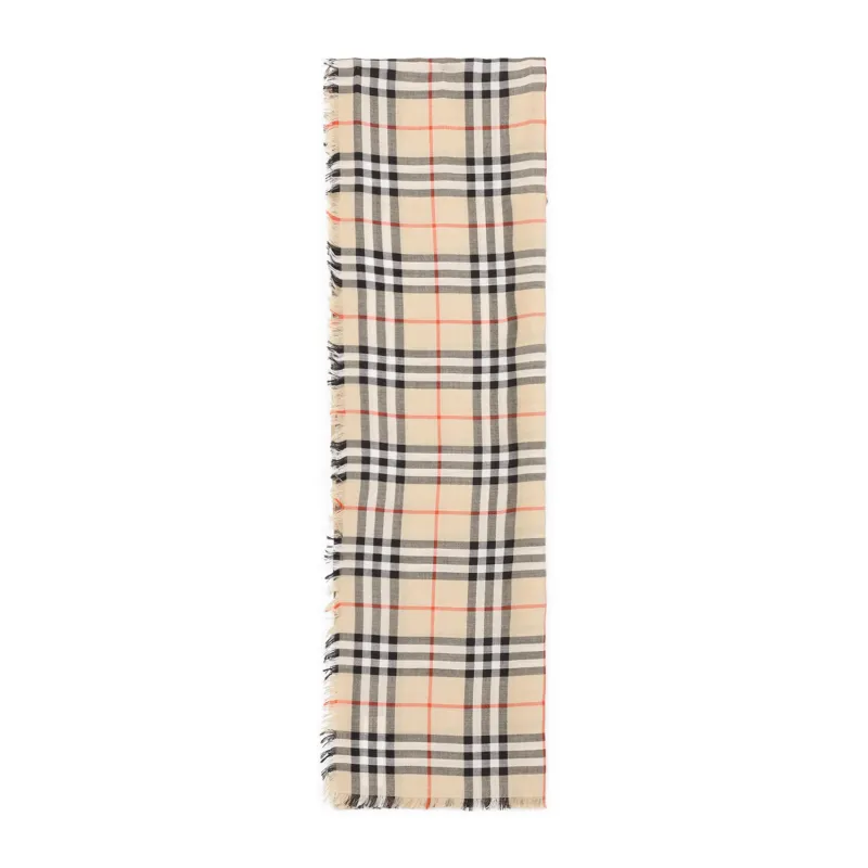 Scarves Nude & Neutrals made by Burberry