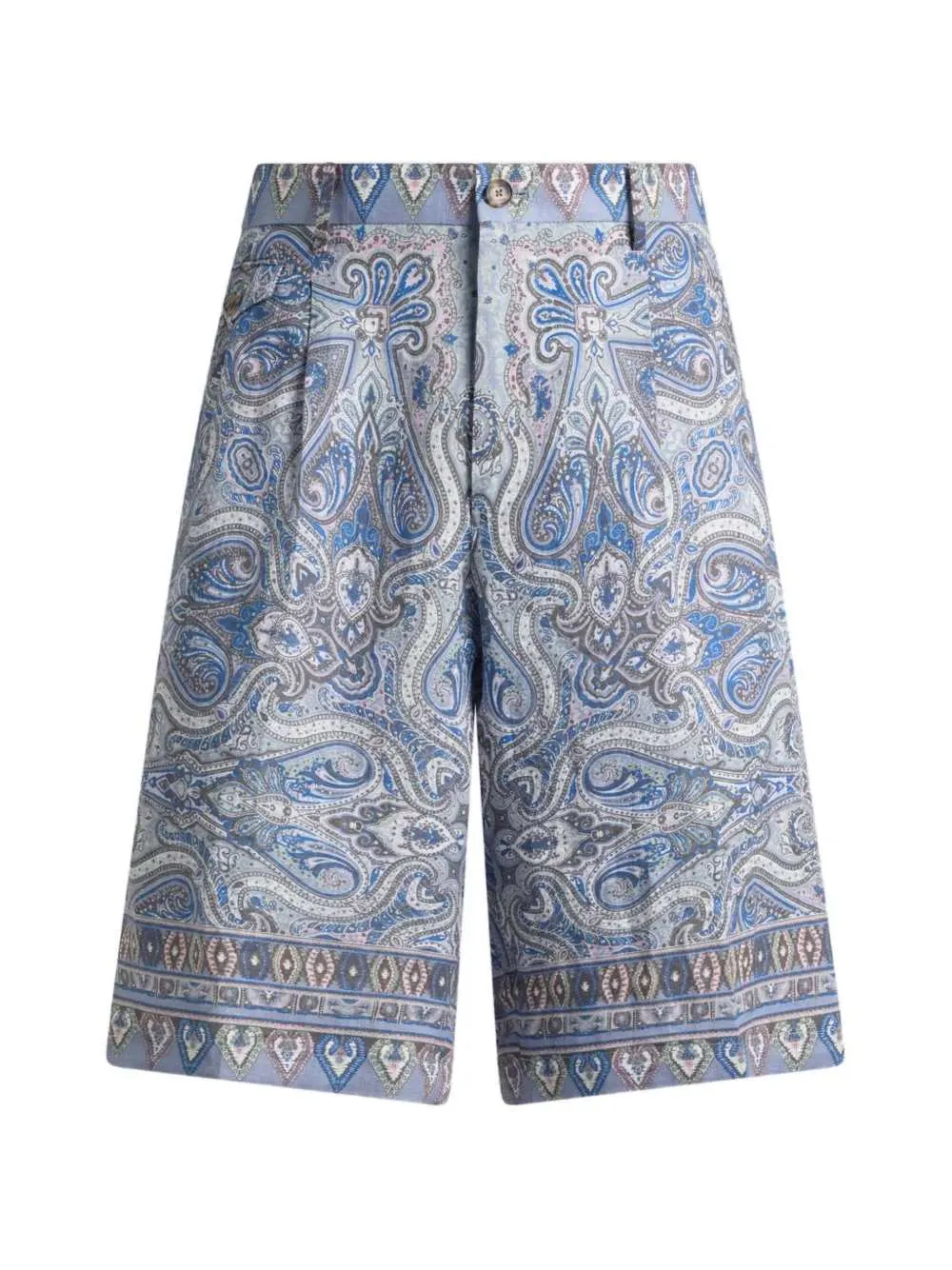 Paisley Print Shorts sold by Wanan Luxury