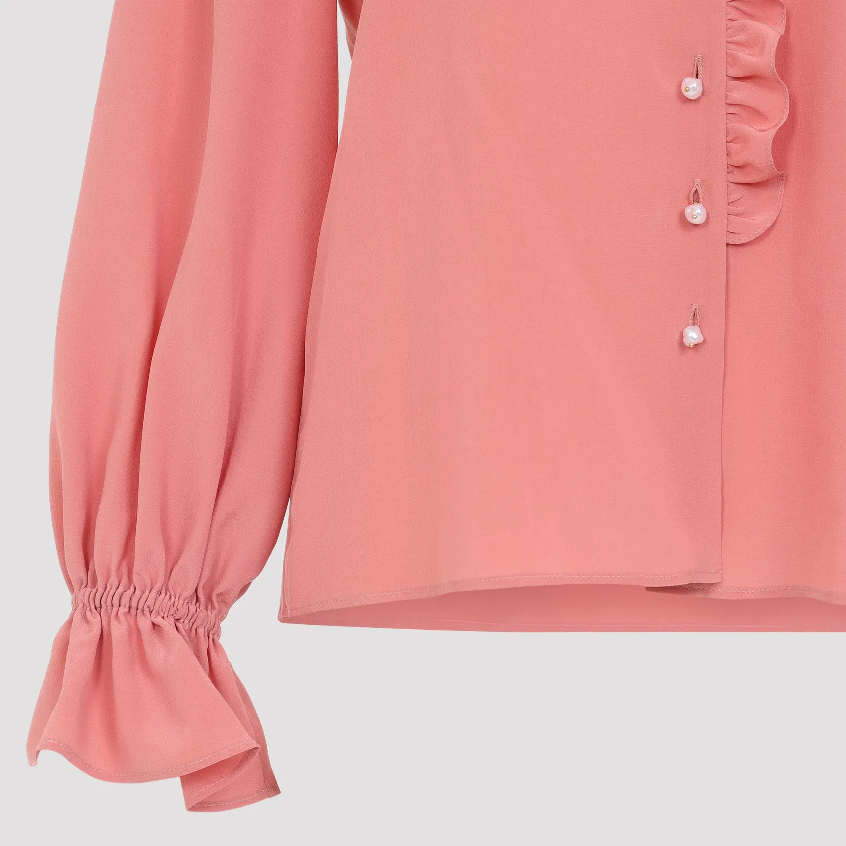 Blouse Pink & Purple sold by Wanan Luxury product image thumbnail 4
