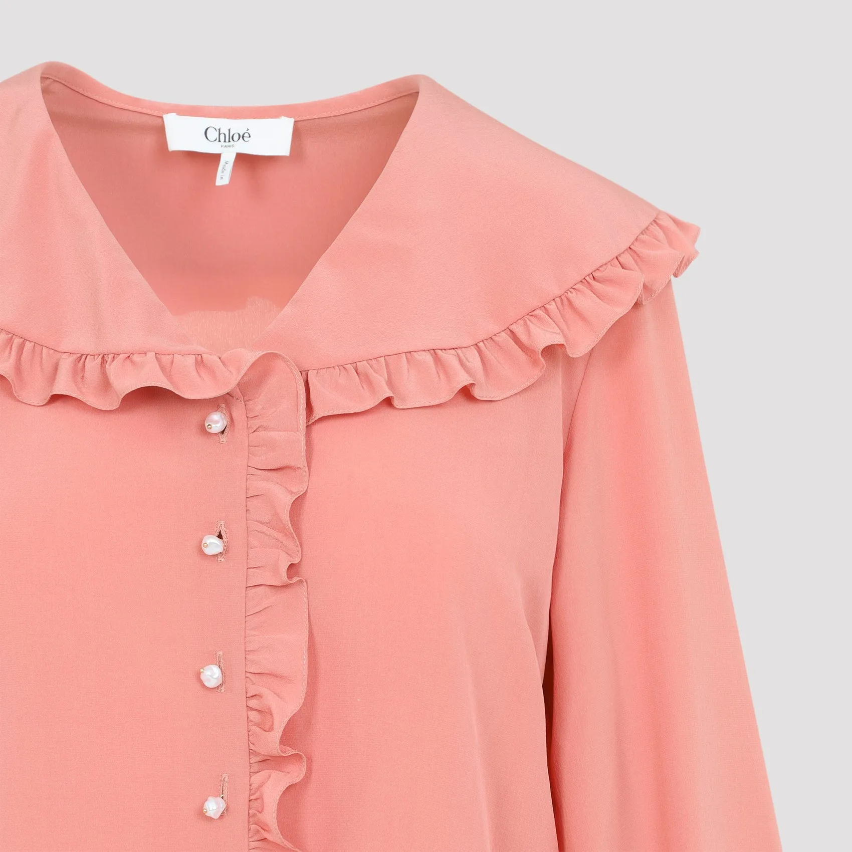 Blouse Pink & Purple sold by Wanan Luxury product image thumbnail 5