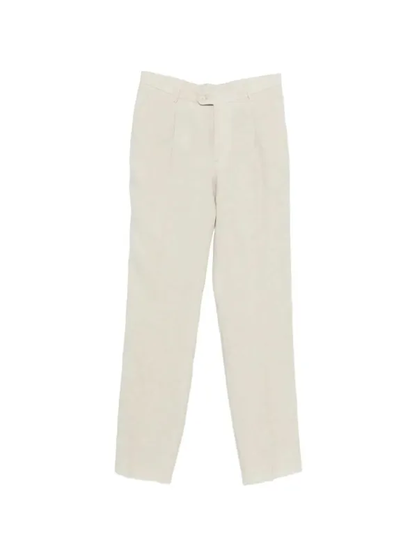 Pleated Trousers With Belt Loops made by Etro