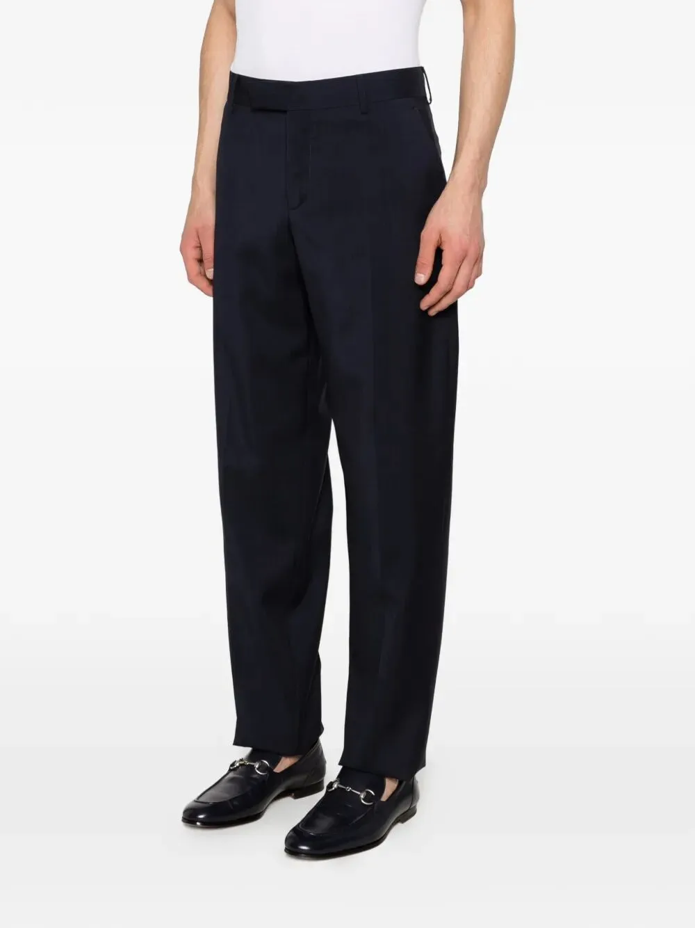 Wool Canvas Tailored Trousers sold by Wanan Luxury product image thumbnail 4