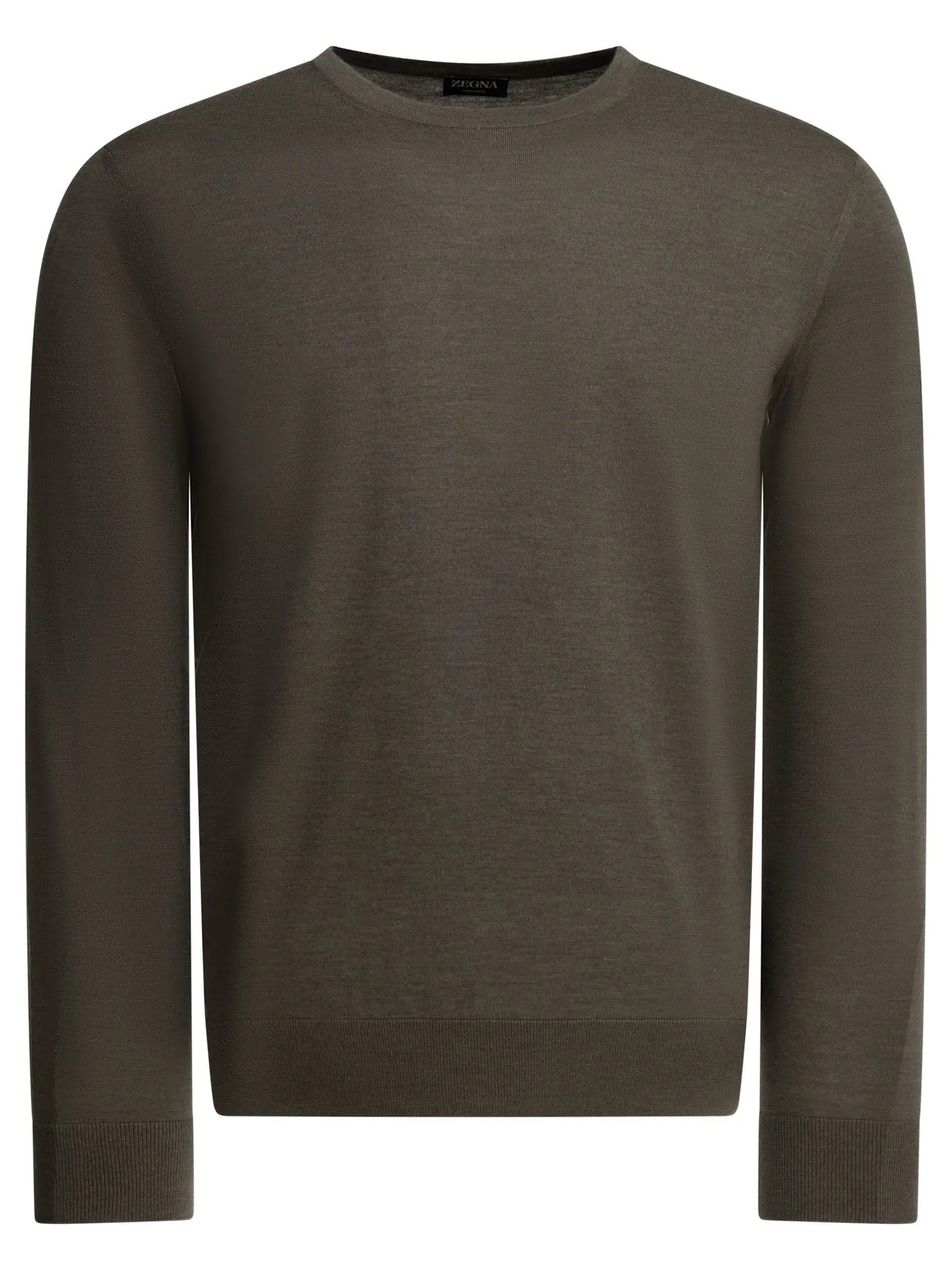 Cashmere And Silk Crewneck Sweater Knitwear Grey sold by Wanan Luxury