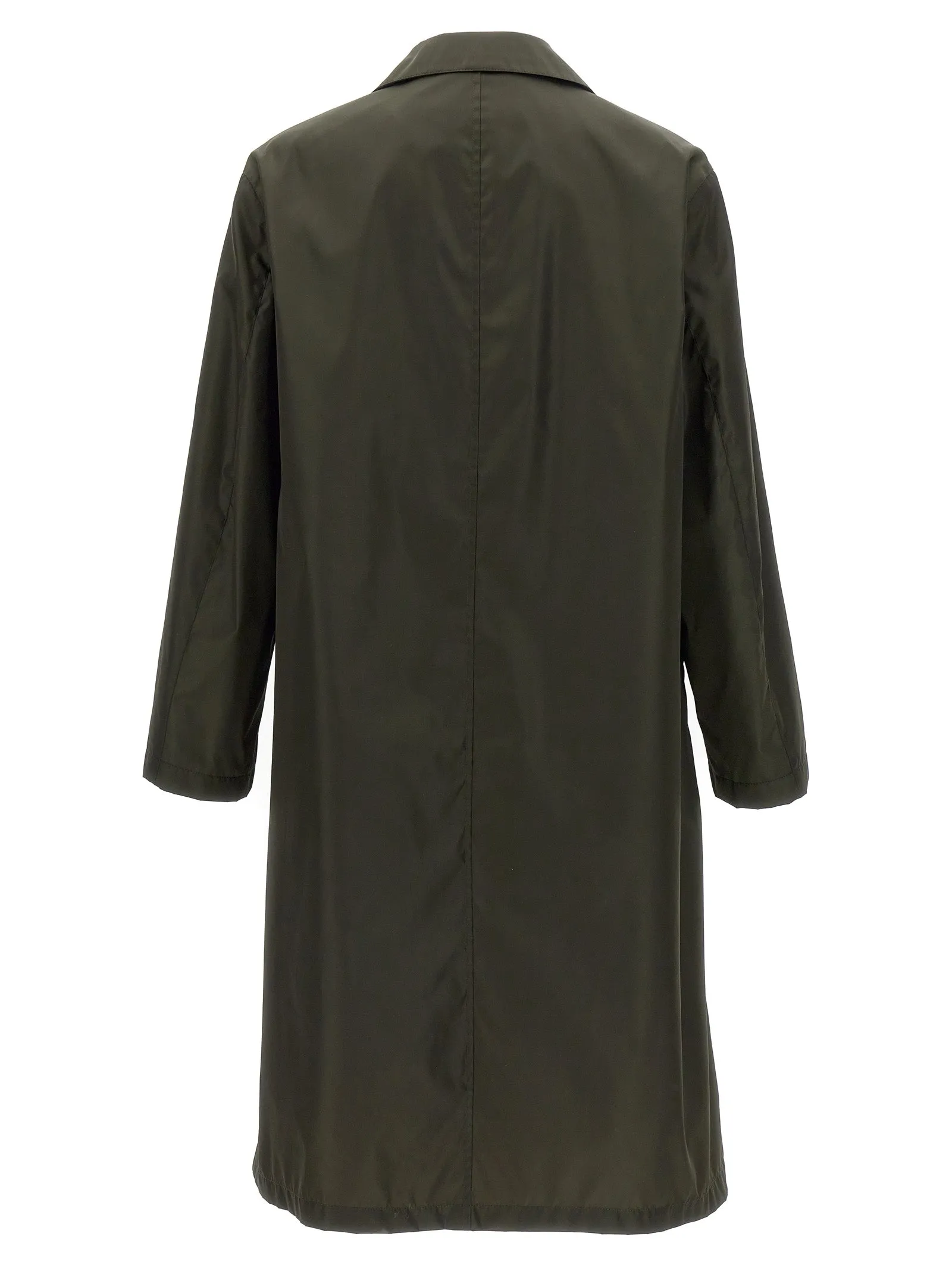 Single-Breasted Trench Coat Coats And Trench Coats Green sold by Wanan Luxury product image thumbnail 2