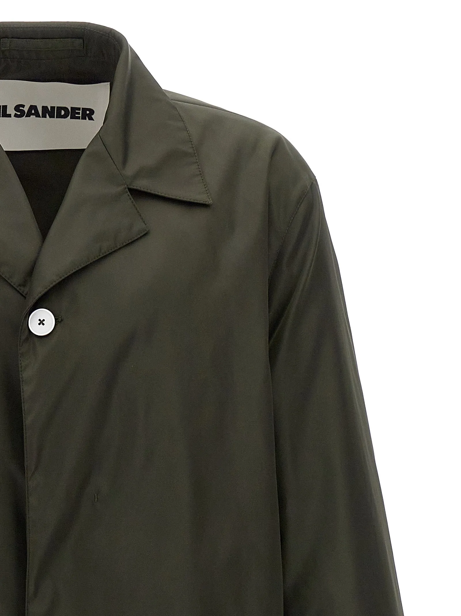 Single-Breasted Trench Coat Coats And Trench Coats Green sold by Wanan Luxury product image thumbnail 3