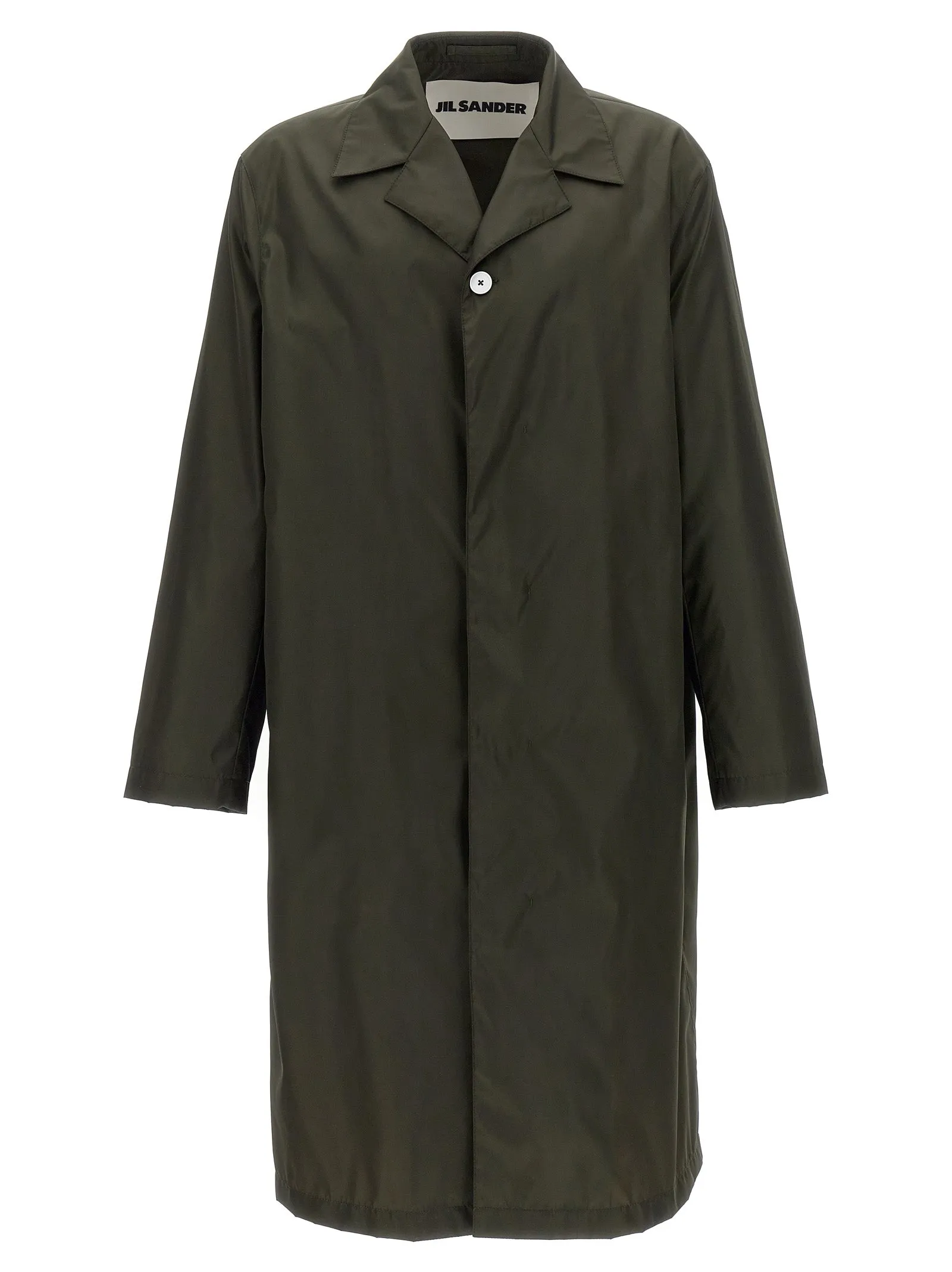 Single-Breasted Trench Coat Coats And Trench Coats Green sold by Wanan Luxury